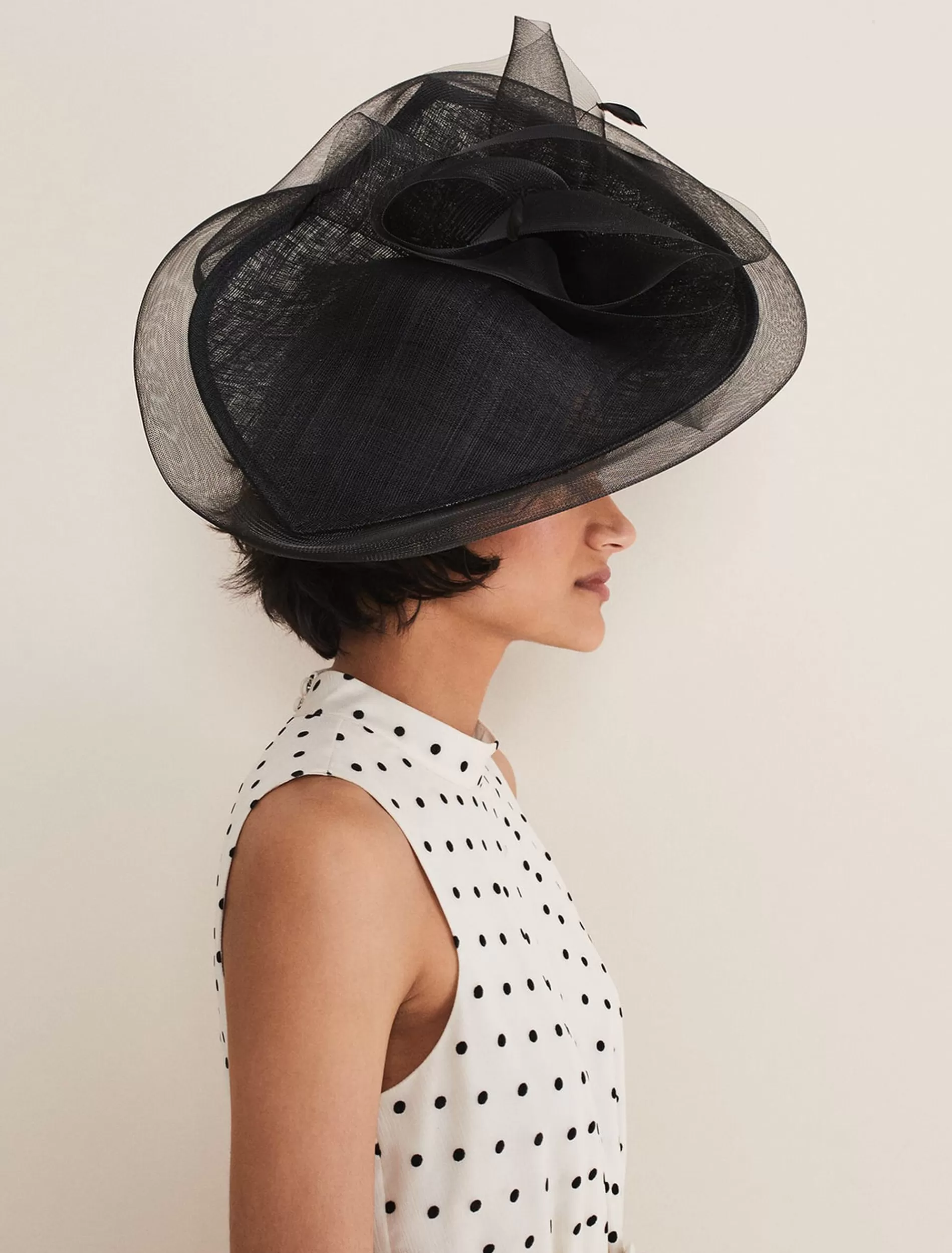 Phase Eight Fascinator Black Best
