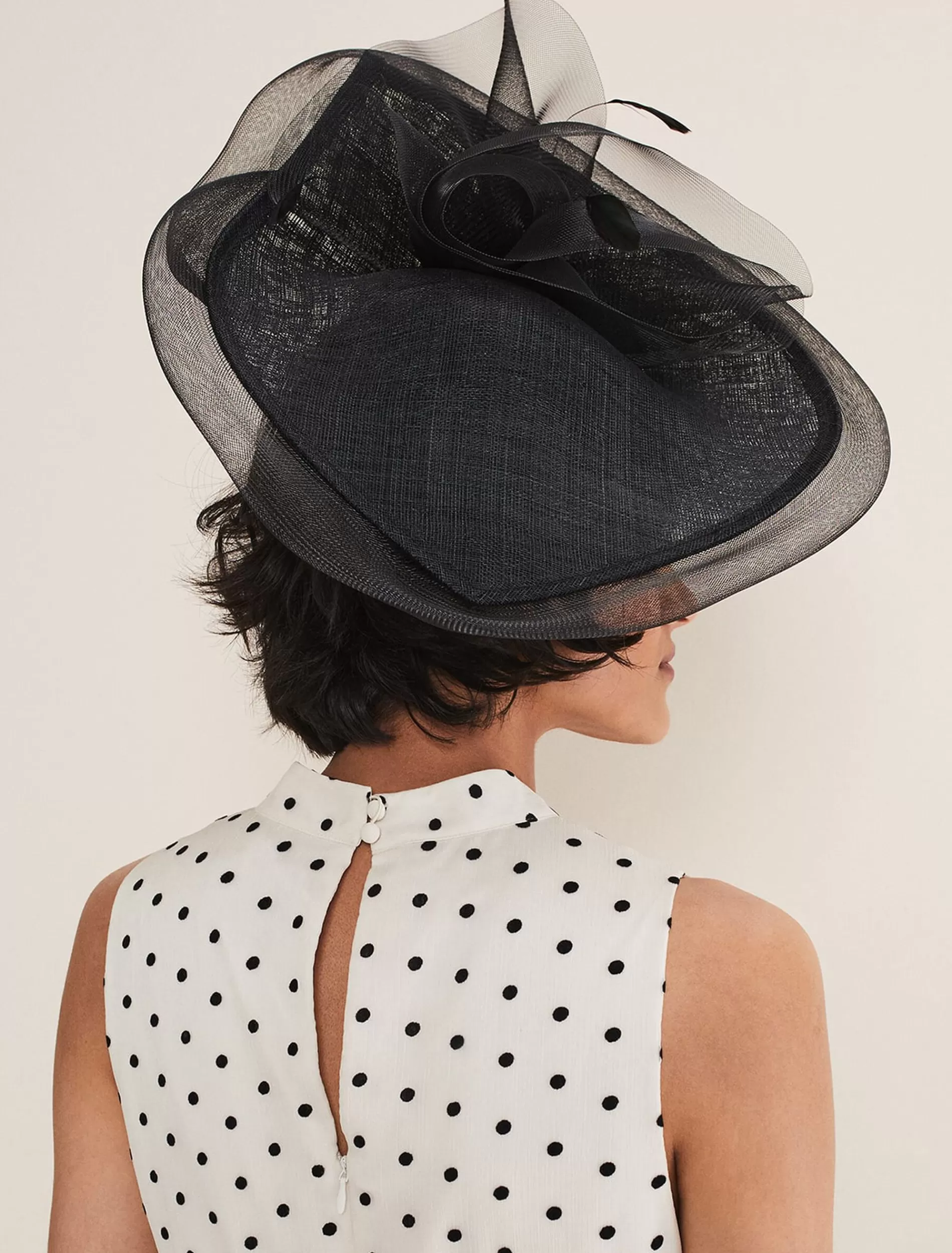 Phase Eight Fascinator Black Best