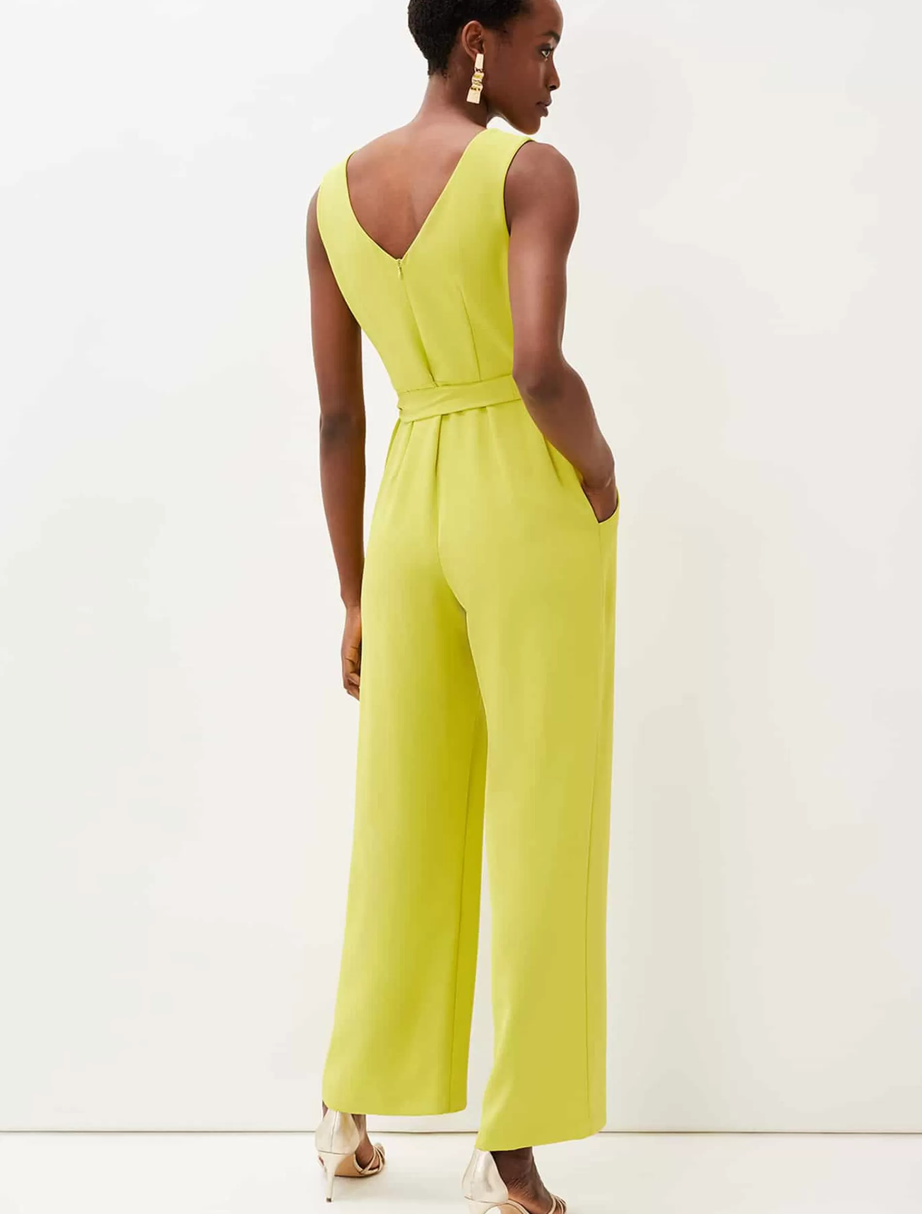 Phase Eight Fiona Jumpsuit Lime Cheap