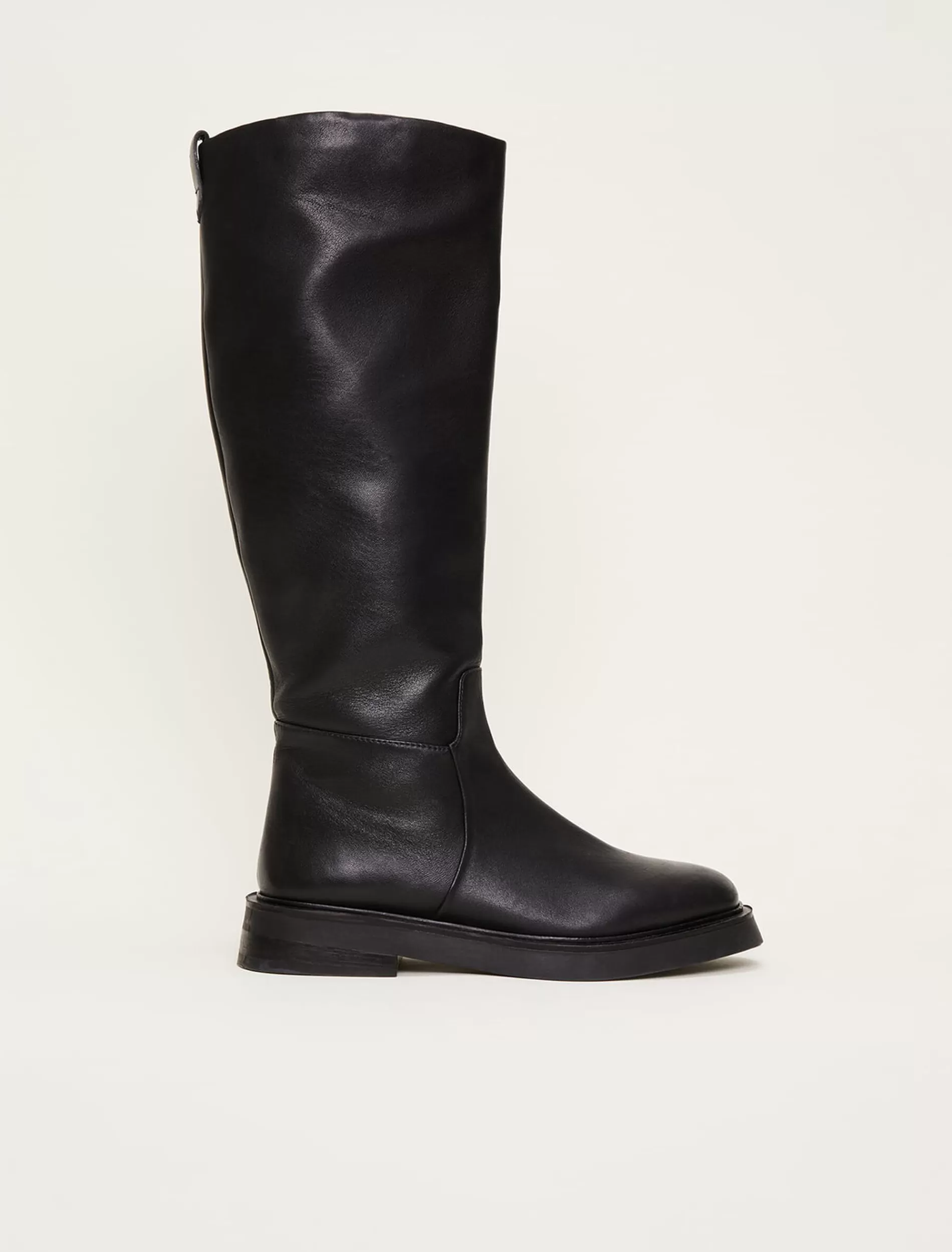 Phase Eight Flat Knee High Boot Black Outlet