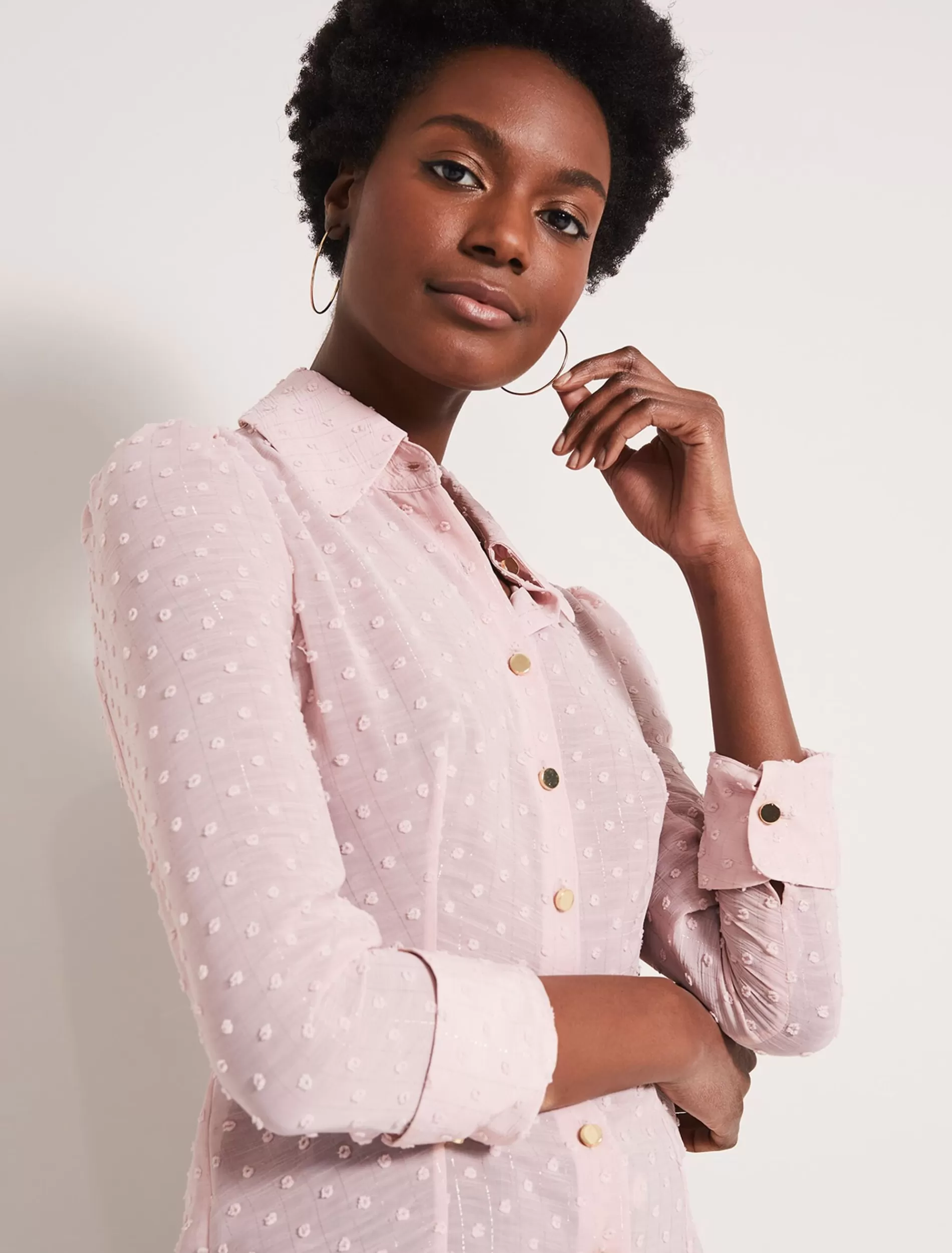 Phase Eight Fraya Textured Blouse Cosmetic Fashion