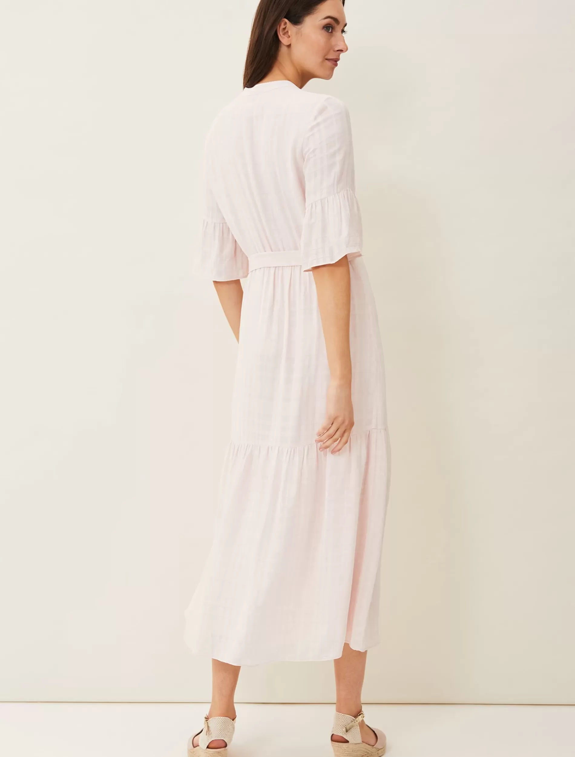 Phase Eight Germaine Midaxi Dress Pink Discount