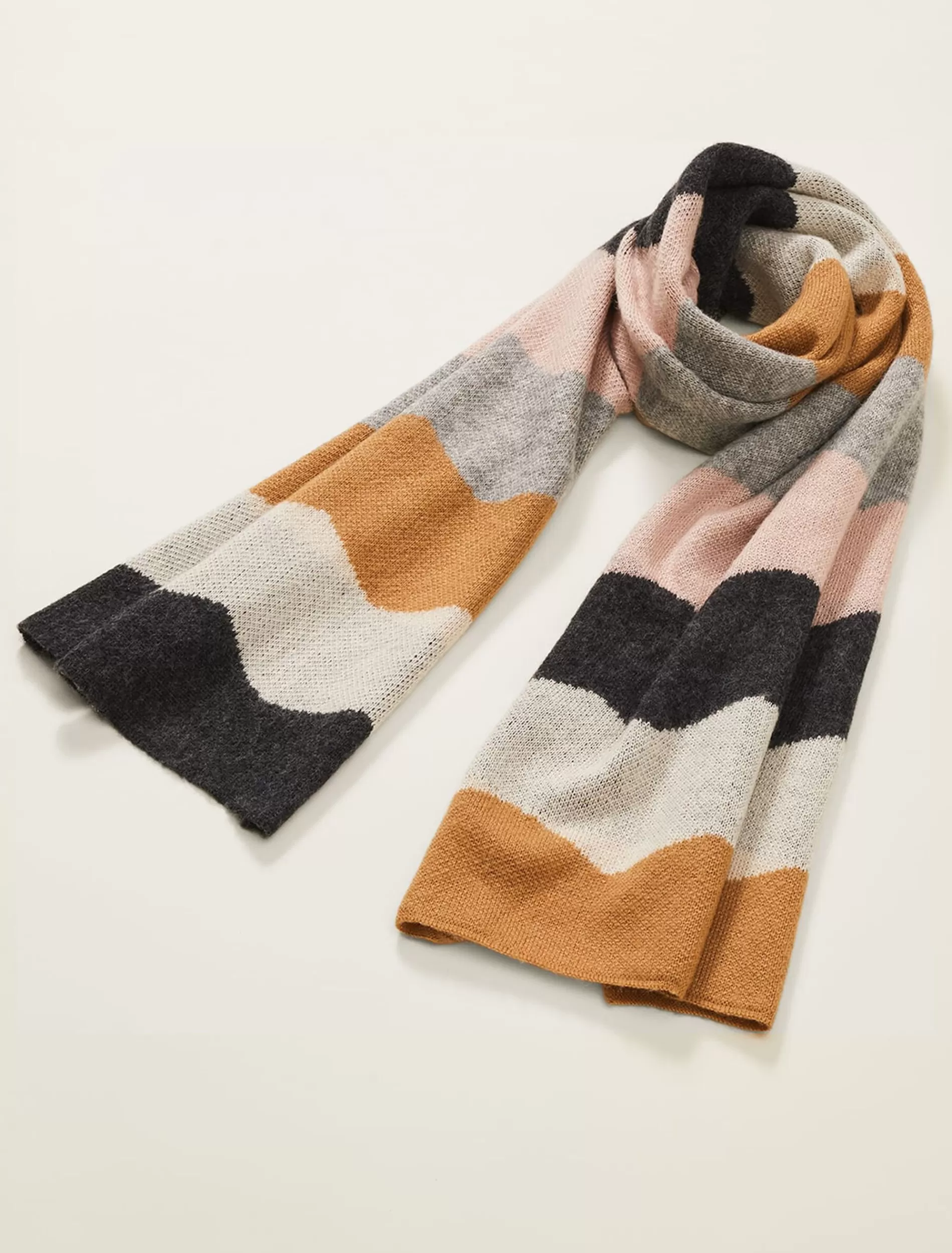 Phase Eight Gilly Colourblock Scarf Pink Store