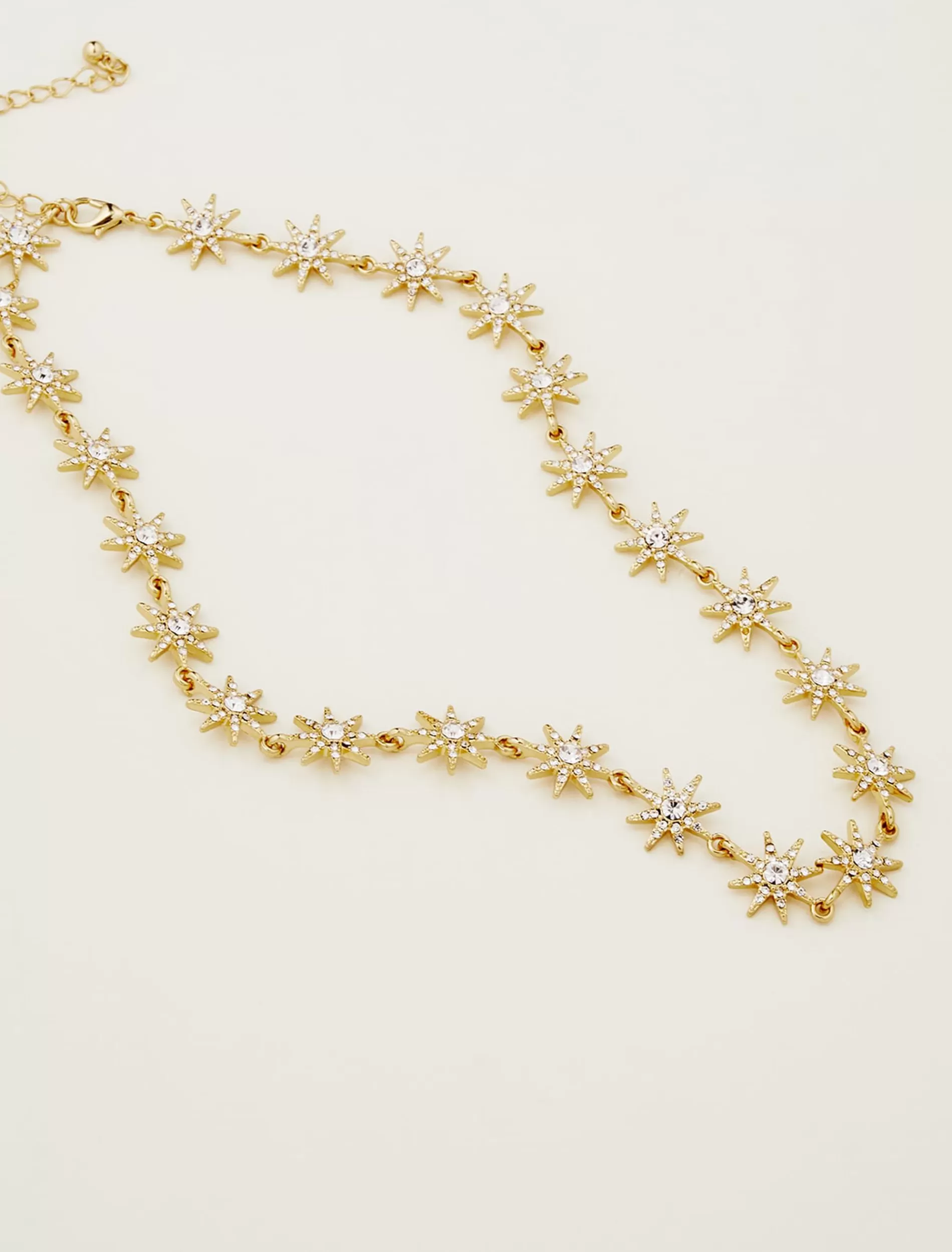 Phase Eight Gold Star Necklace Gold Plated Cheap