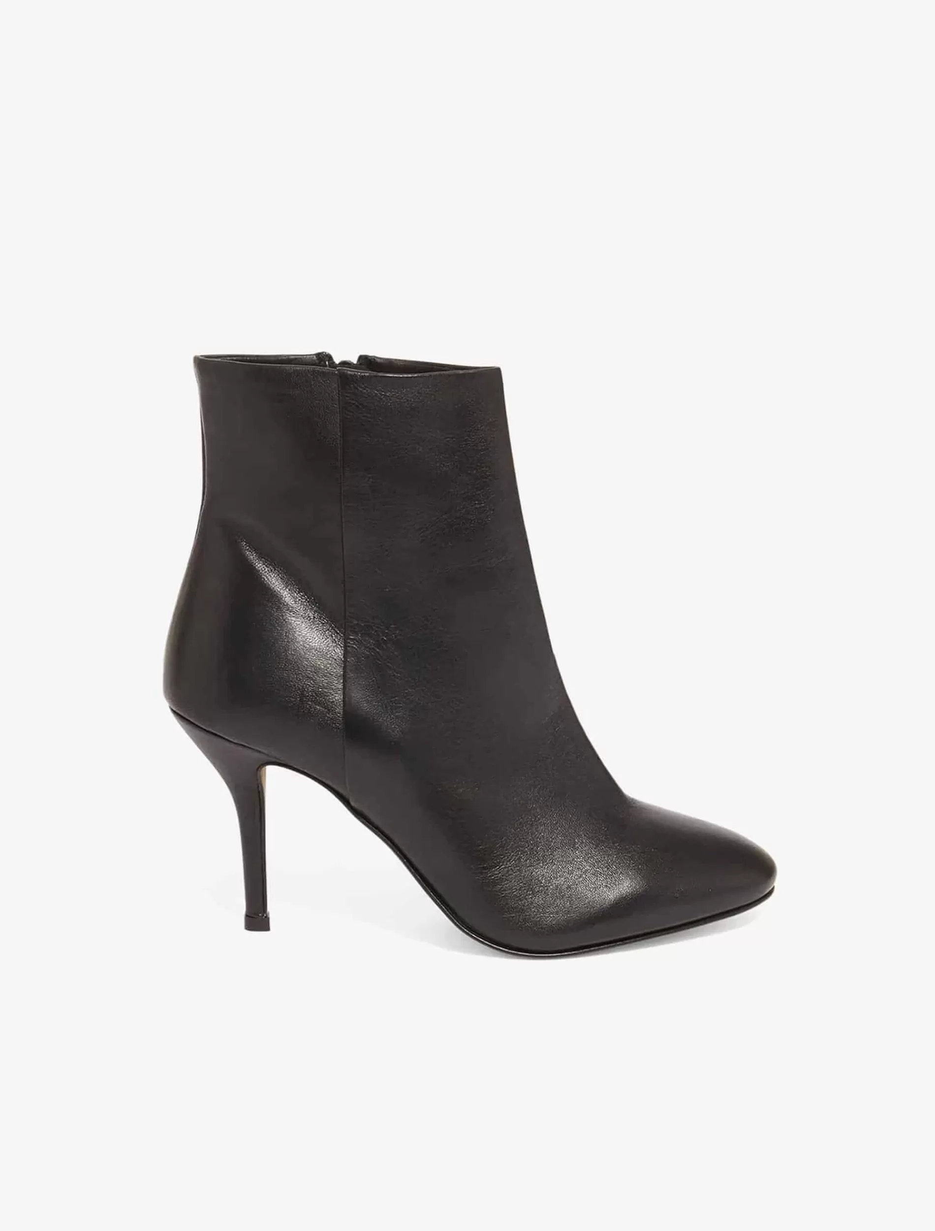 Phase Eight Grecy Leather Ankle Boots Black New