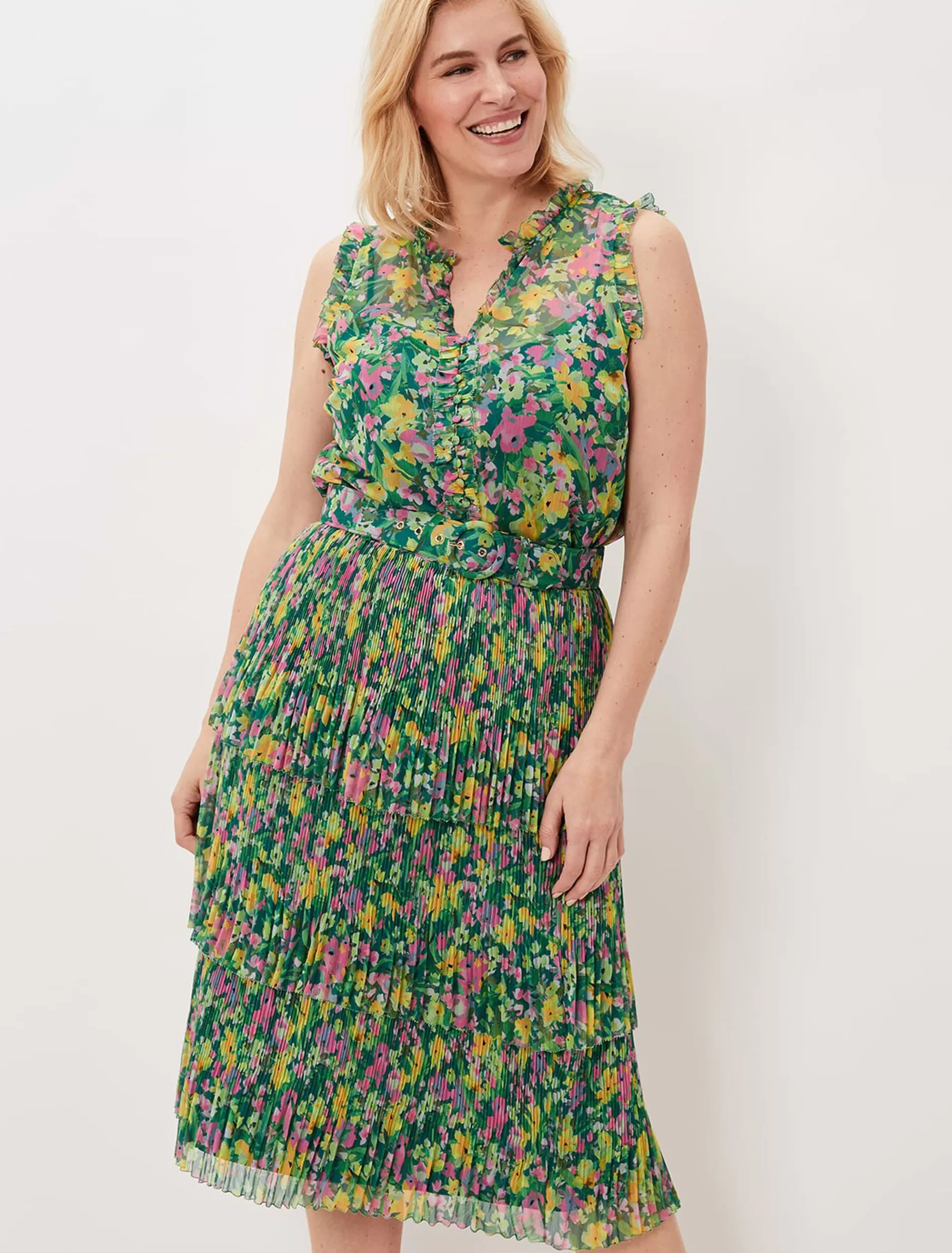 Phase Eight Heidi Printed Top Multi-Coloured Best