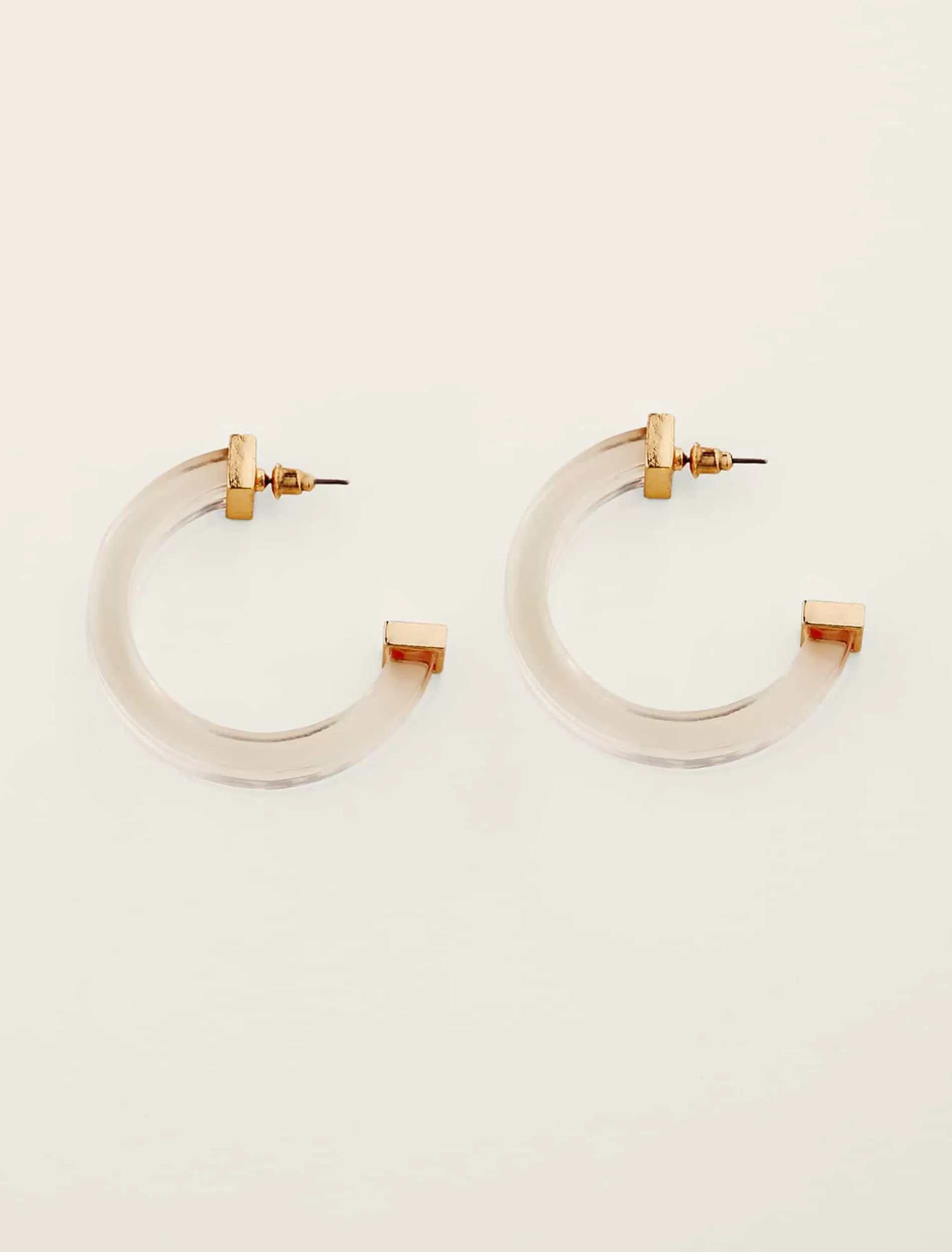 Phase Eight Hoop Earring Clear Outlet