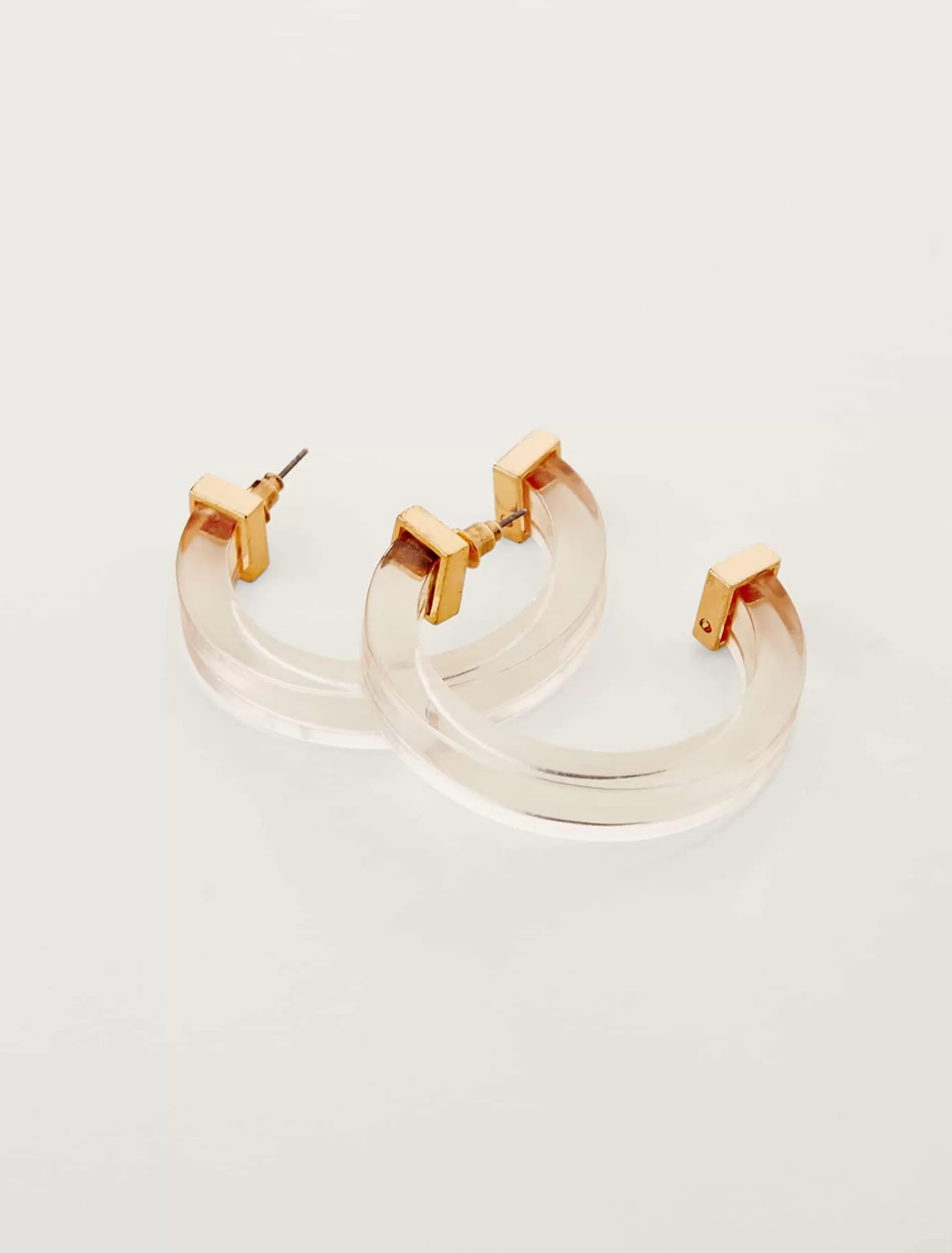 Phase Eight Hoop Earring Clear Outlet