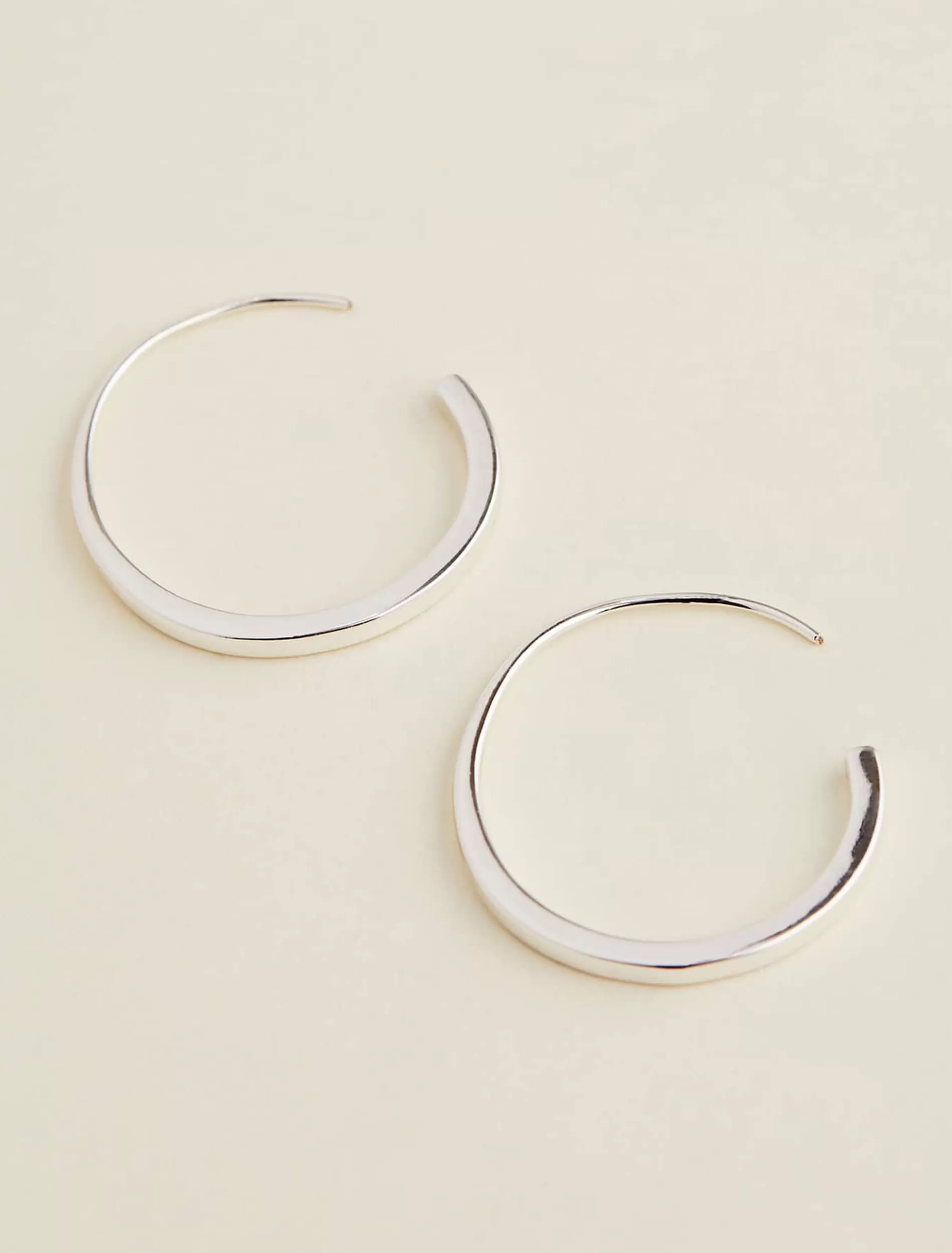 Phase Eight Hoop Earrings Silver Fashion