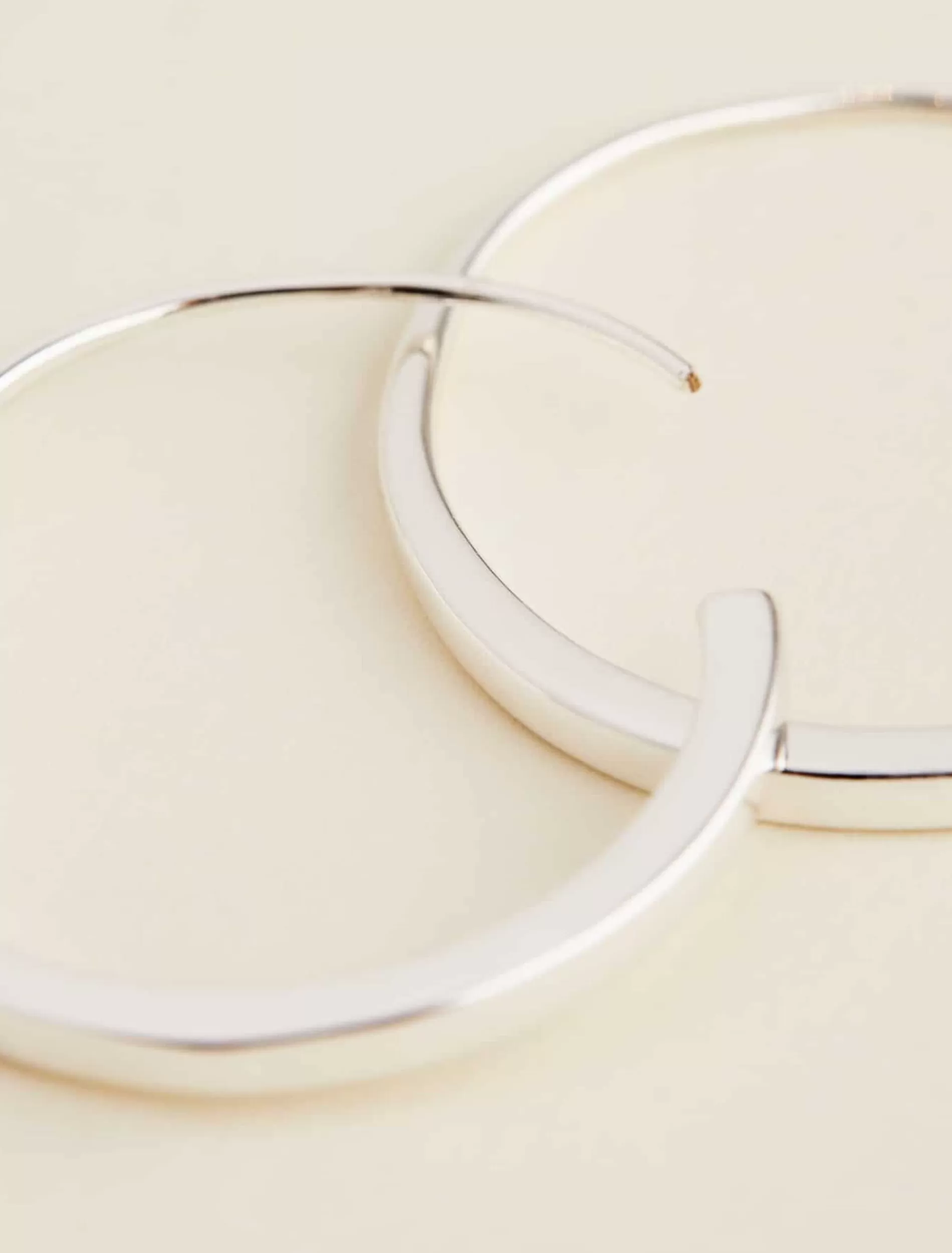 Phase Eight Hoop Earrings Silver Fashion