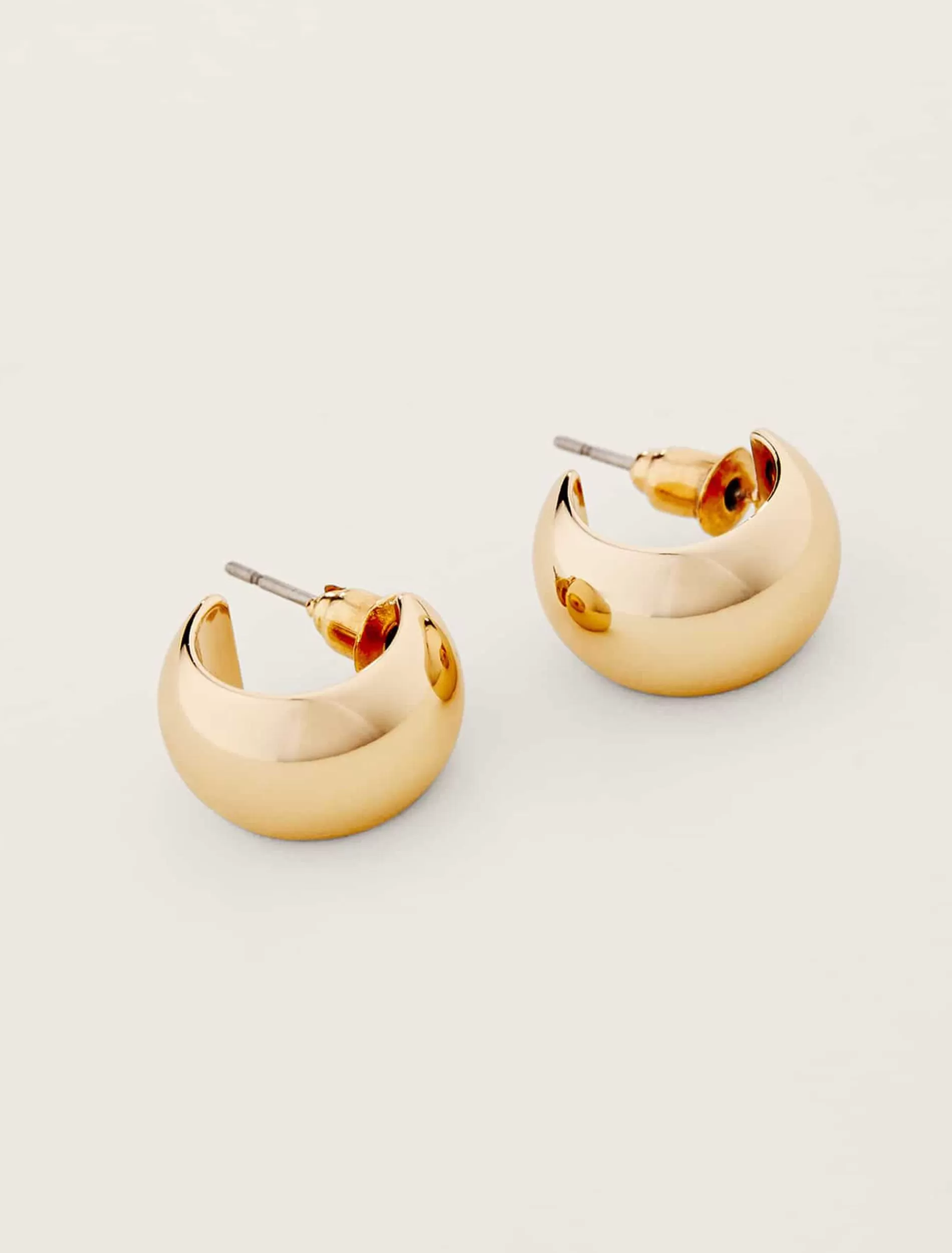 Phase Eight Huggie Hoop Earring Gold Fashion