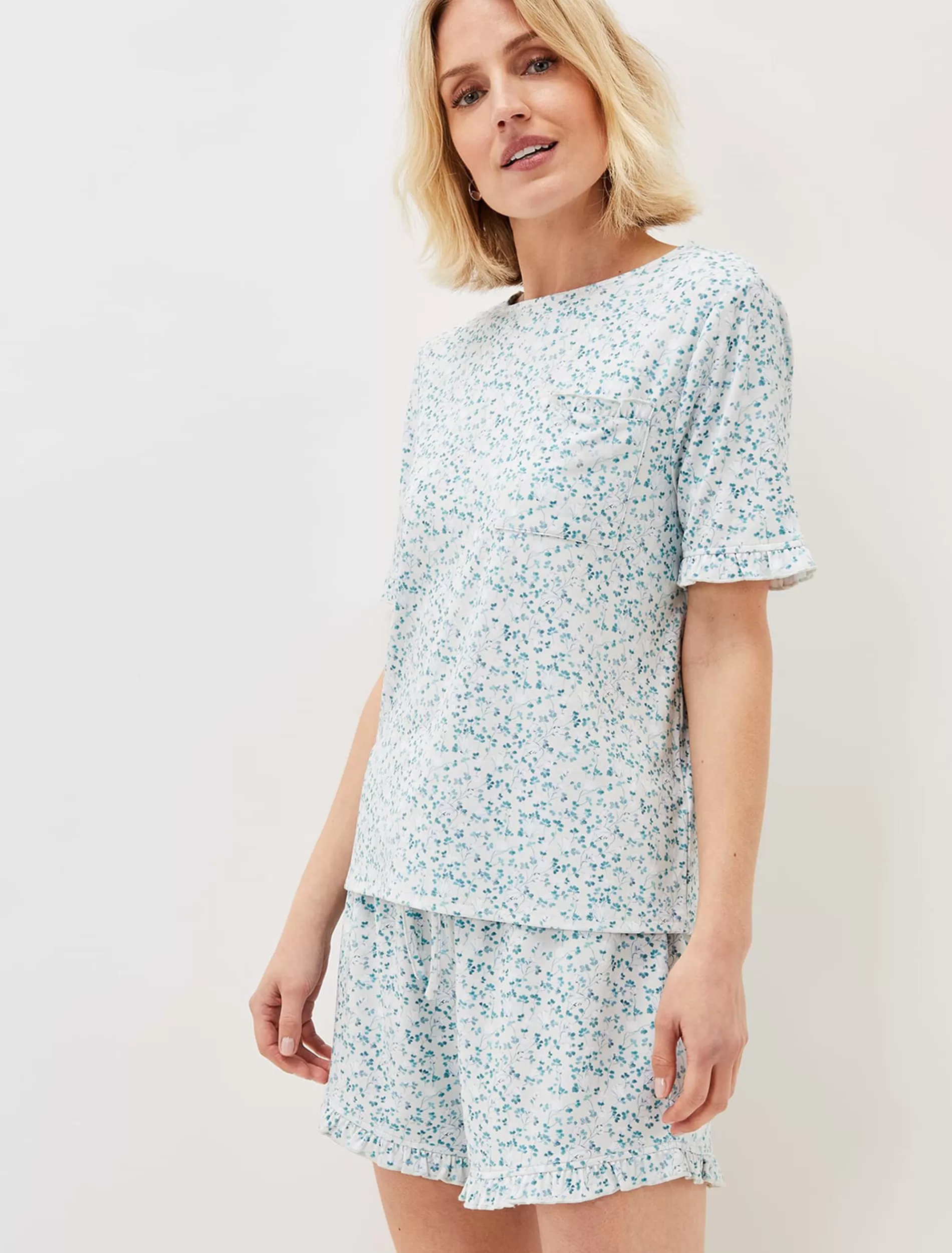 Phase Eight Iona Ditsy Print Pj Set Multi-Coloured Best