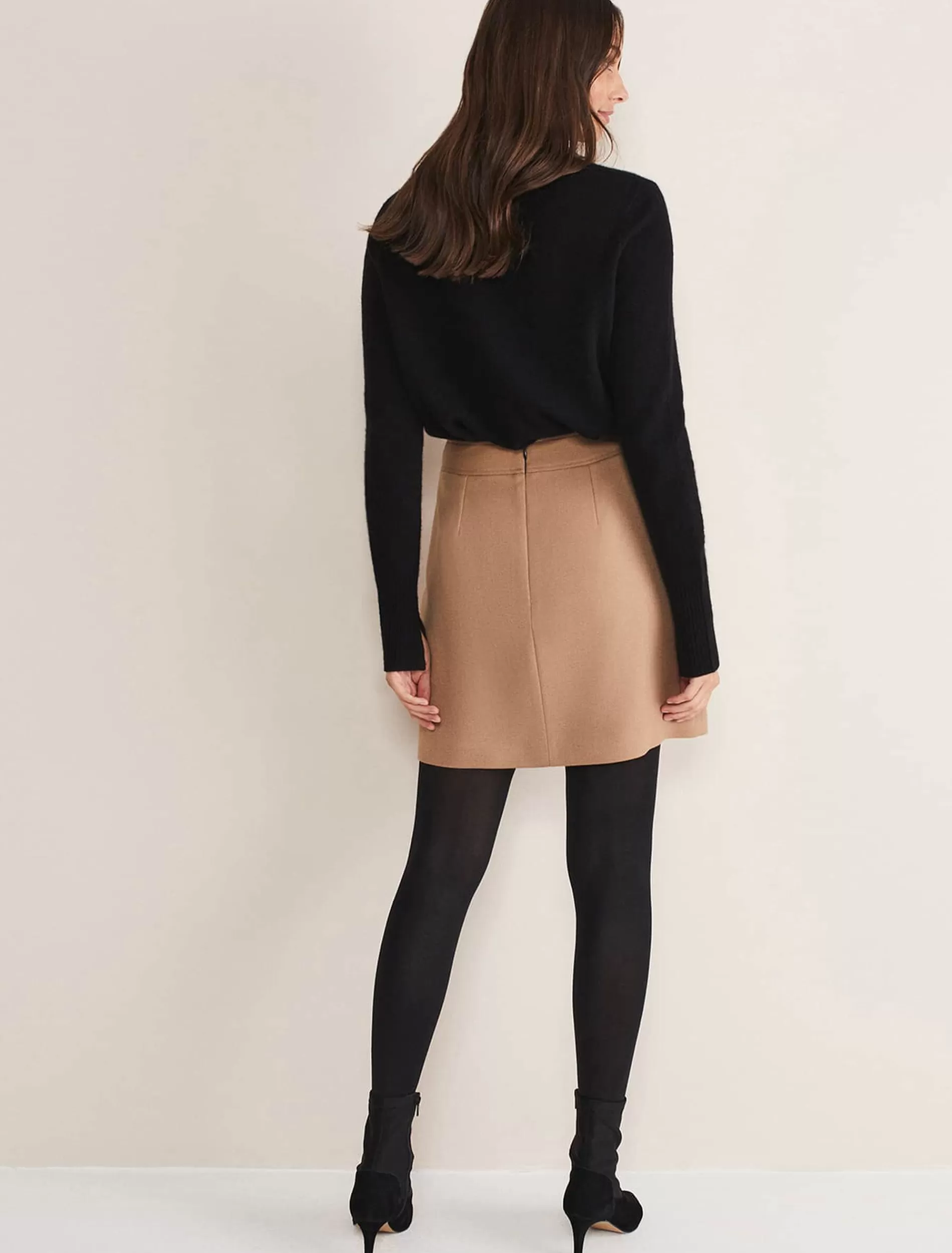 Phase Eight Isi Suit Skirt Co-Ord Camel Outlet