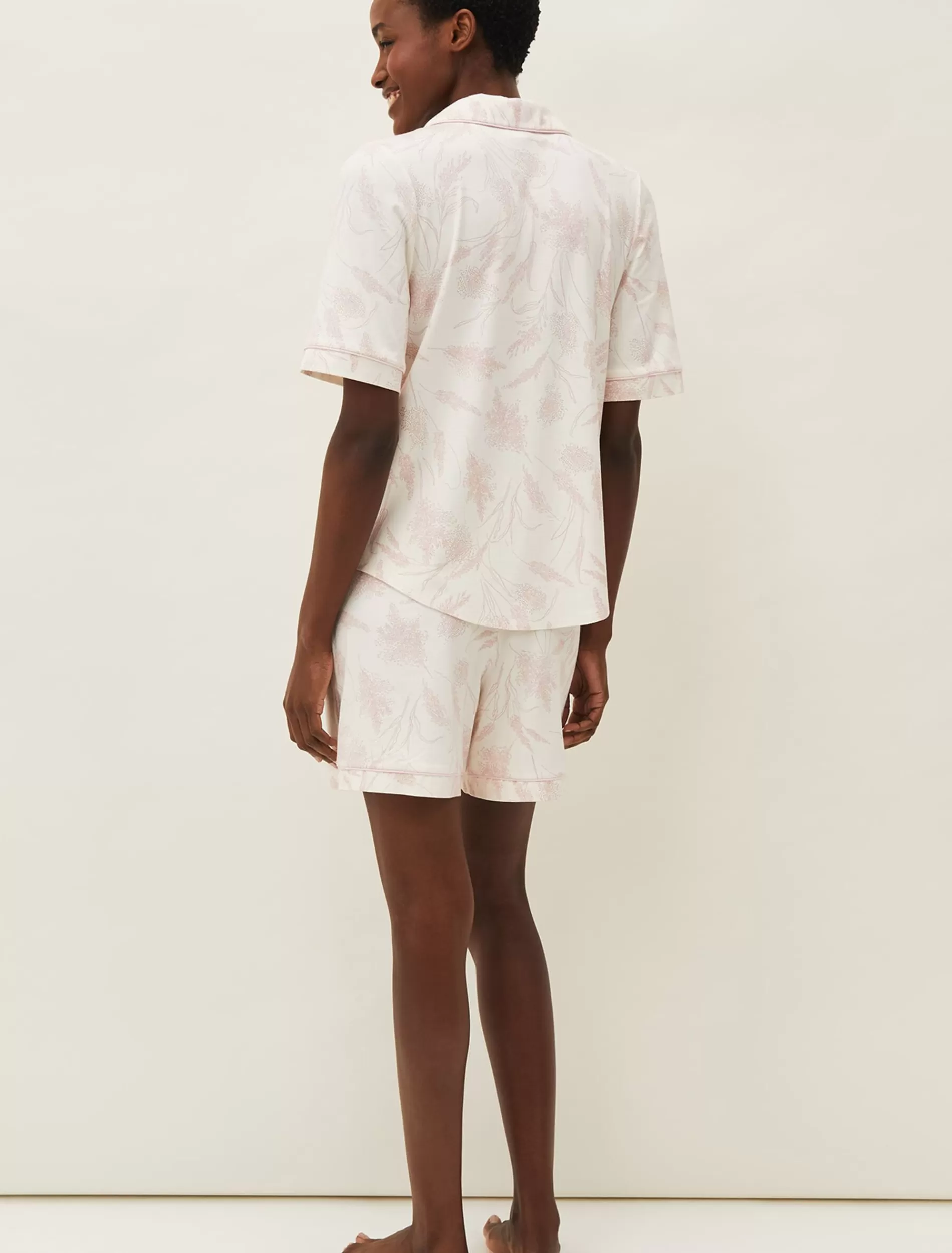 Phase Eight Itsumi Print Pyjama Set Ivory Fashion