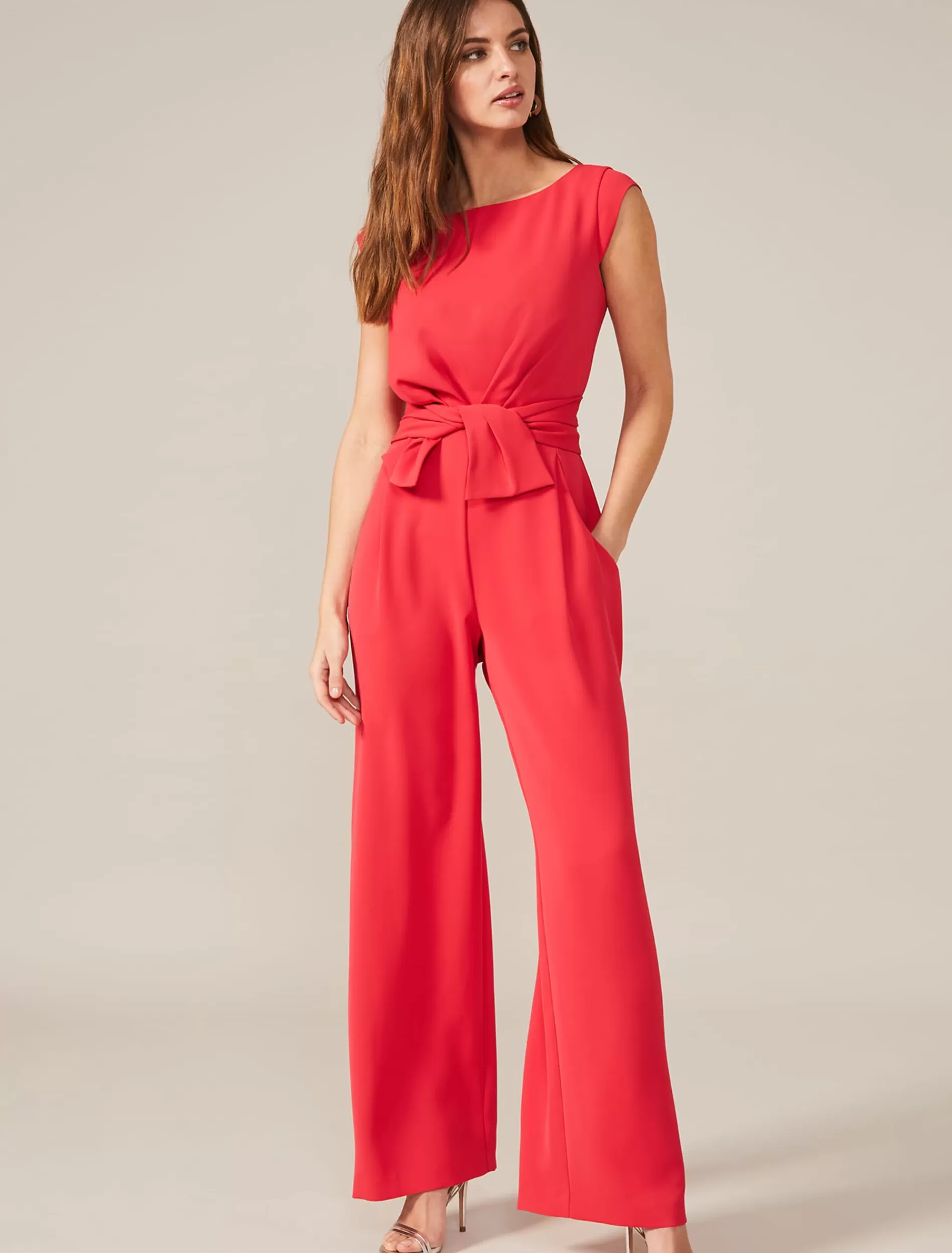 Phase Eight Janey Jumpsuit Coral Best