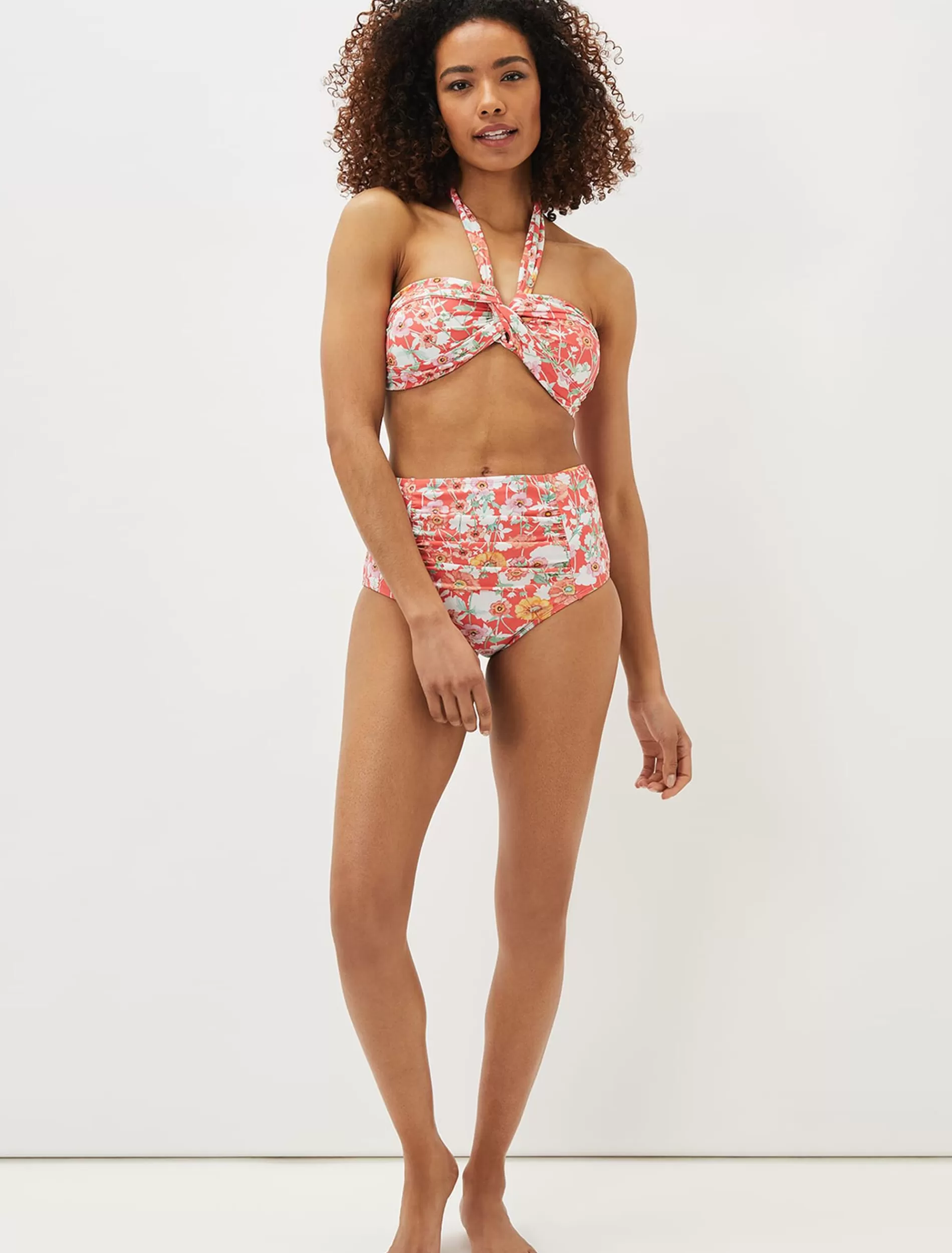 Phase Eight Jasmin Floral Bikini Brief Red Best