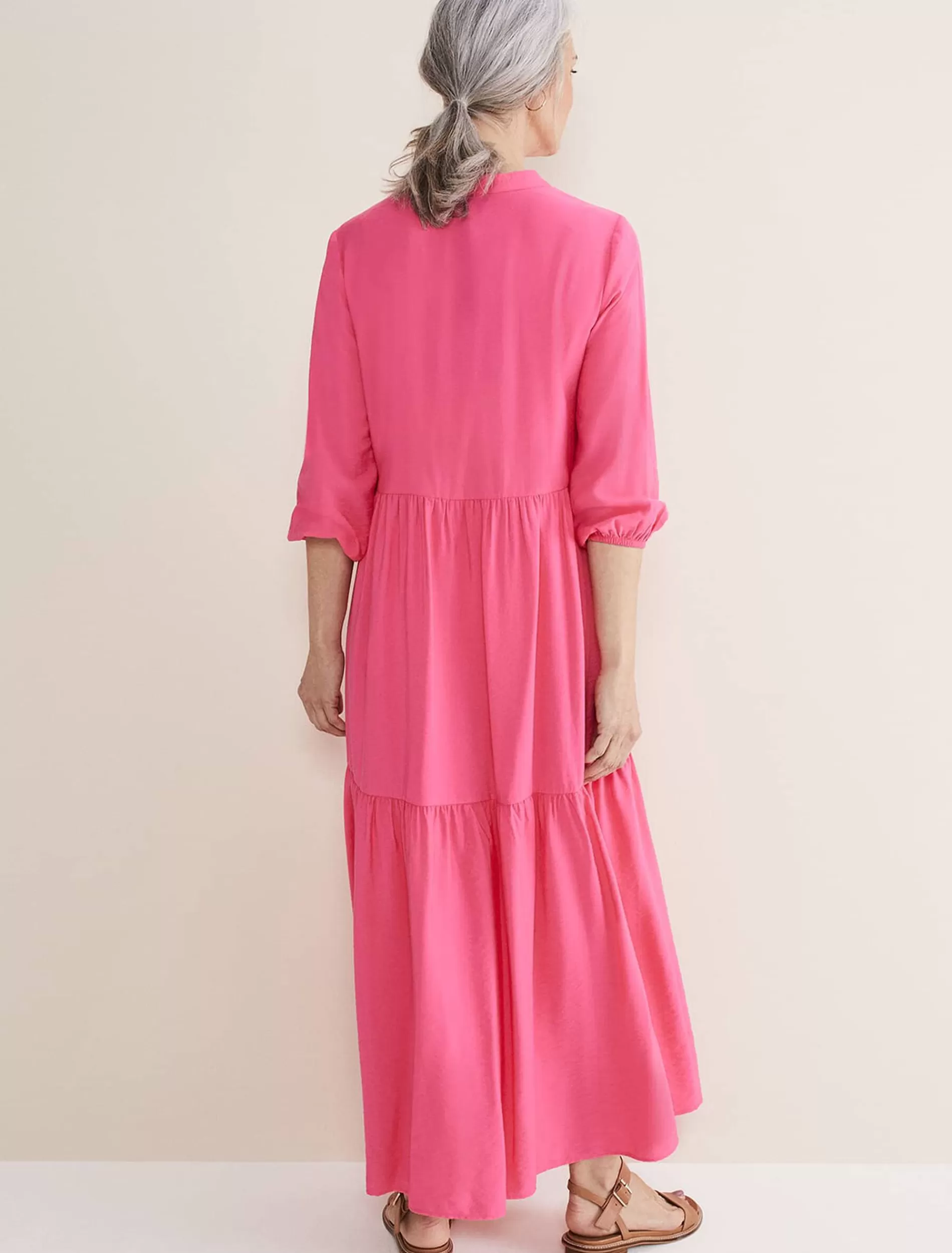 Phase Eight Jayde Midaxi Dress Pink Outlet
