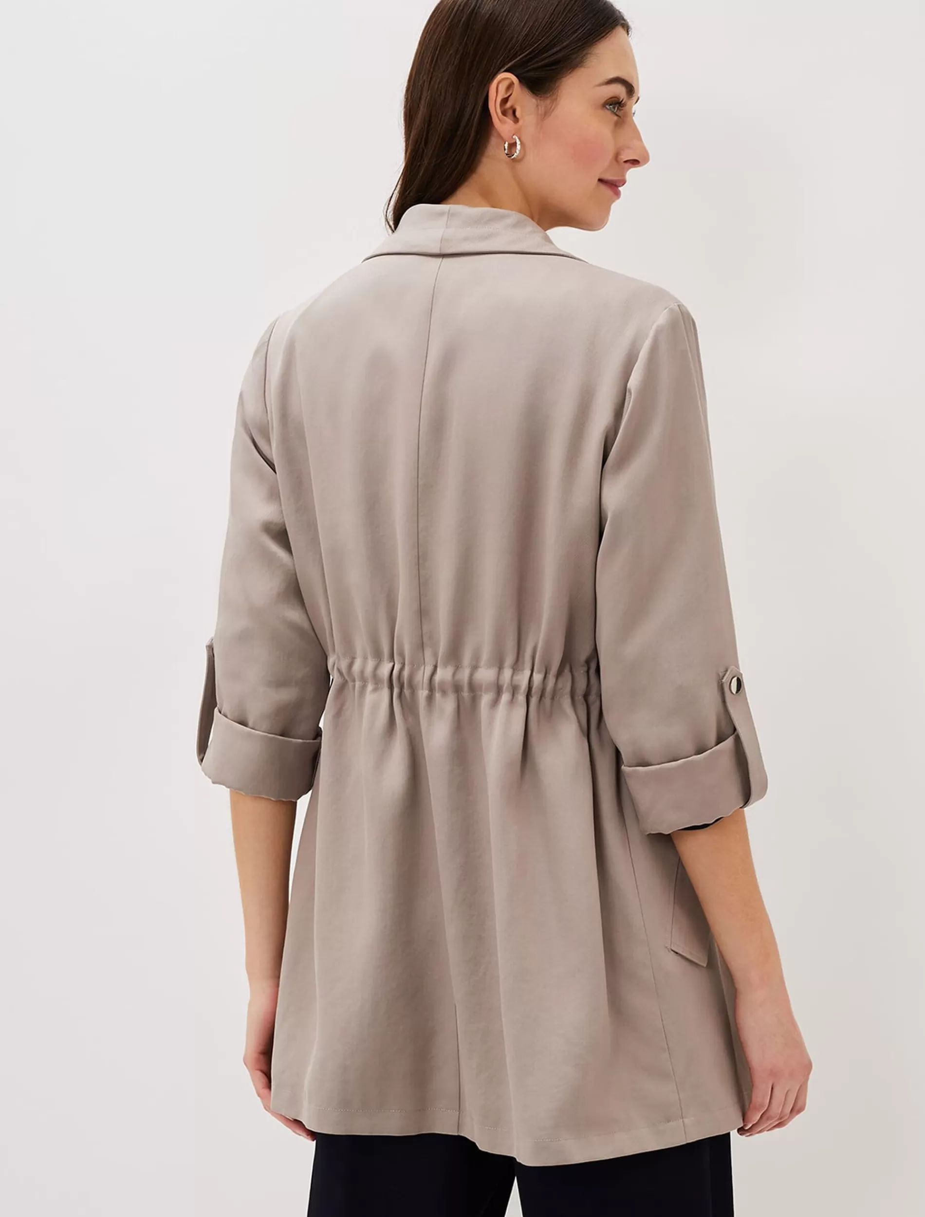 Phase Eight Jesse Waterfall Jacket Soft Grey Cheap