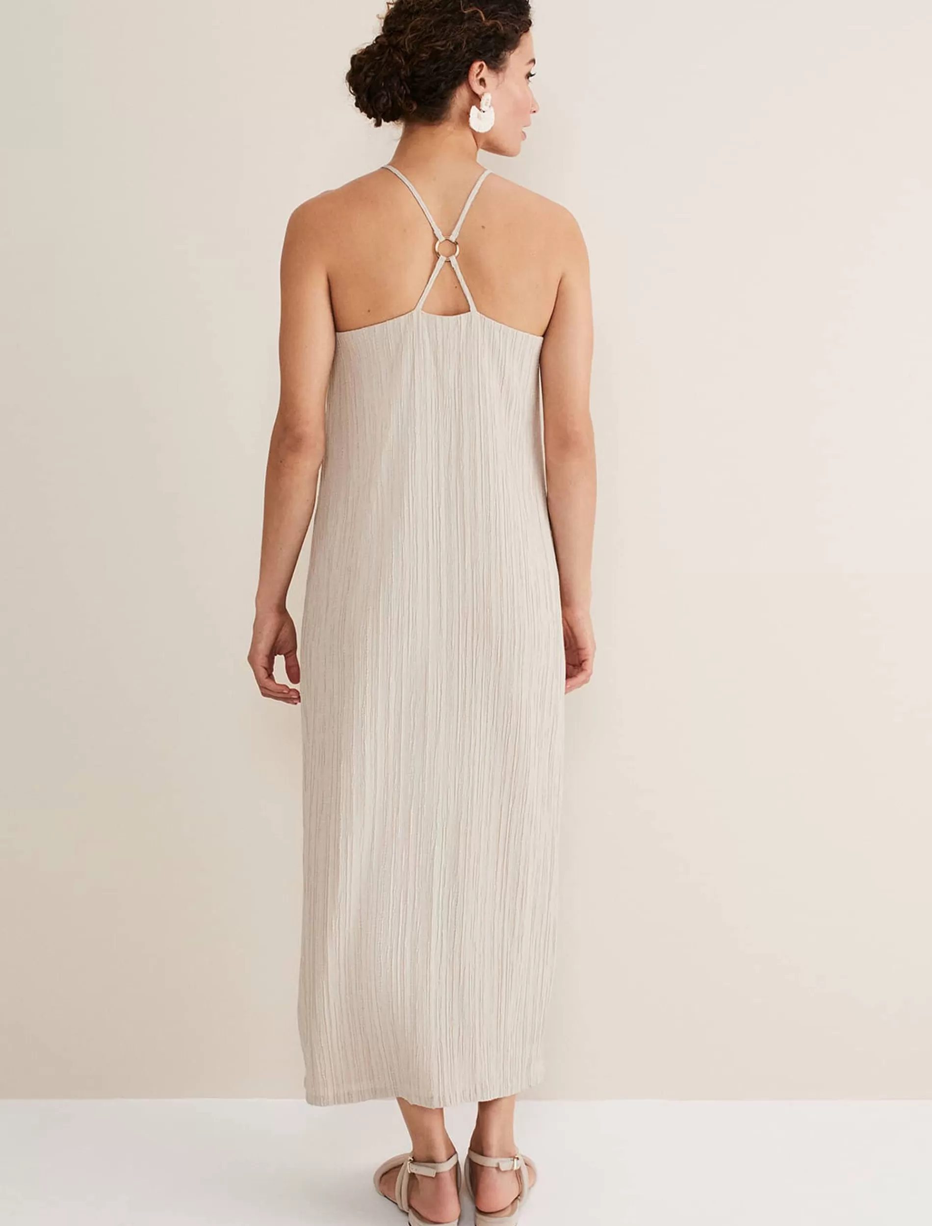 Phase Eight Kady Strappy D Ring Dress Stone Cheap
