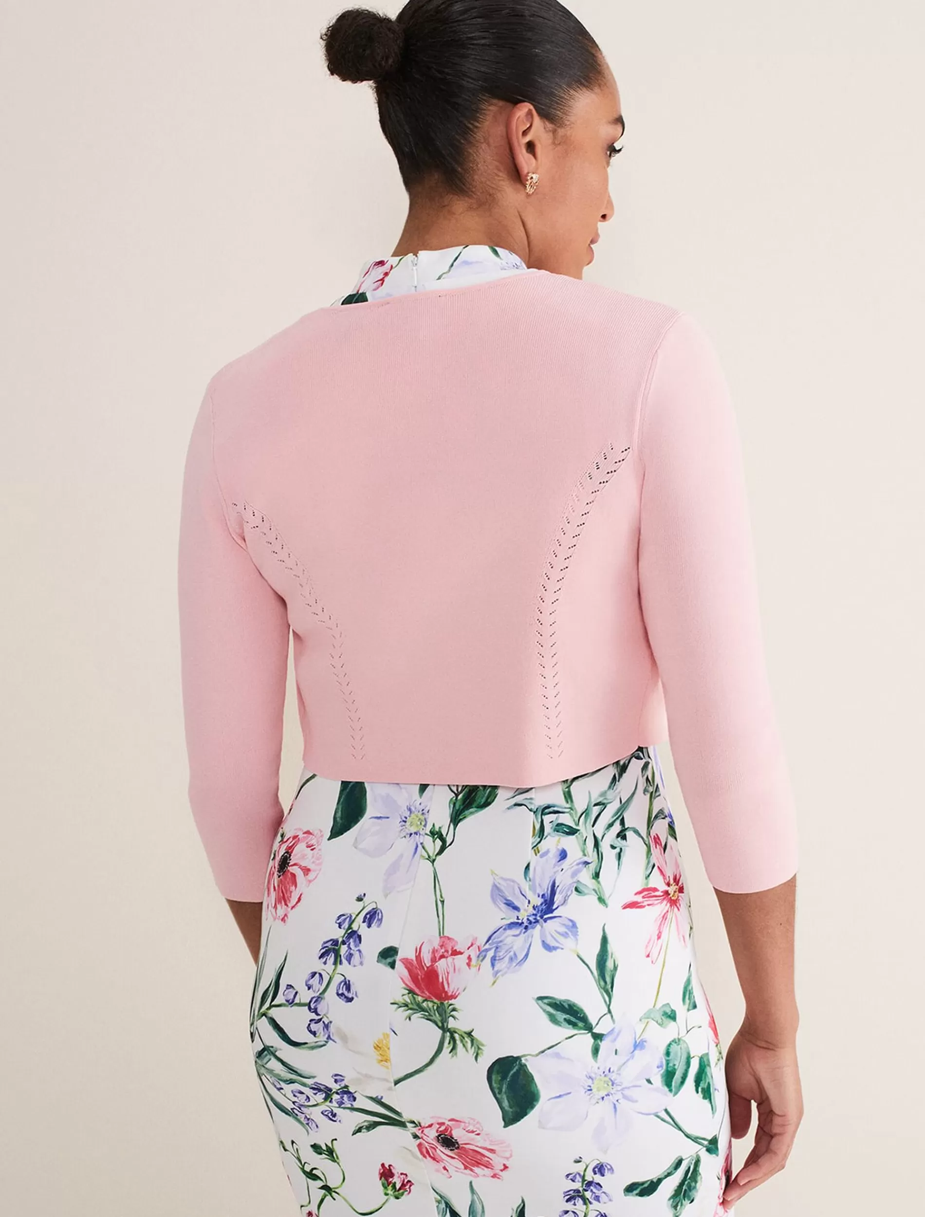 Phase Eight Khai Pink Occasion Jacket Pale Pink Best