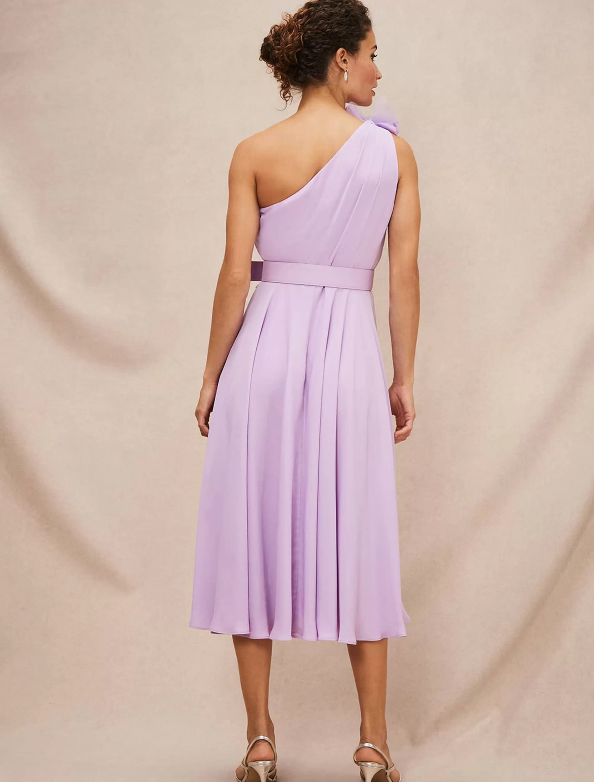 Phase Eight Kiki One Shoulder Midi Dress Crocus Fashion