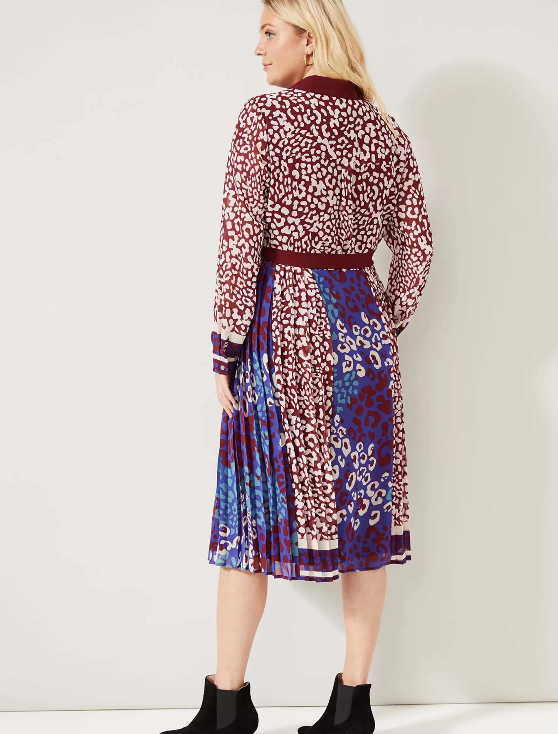 Phase Eight Kimi Contrast Print Dress Multi-Coloured Flash Sale