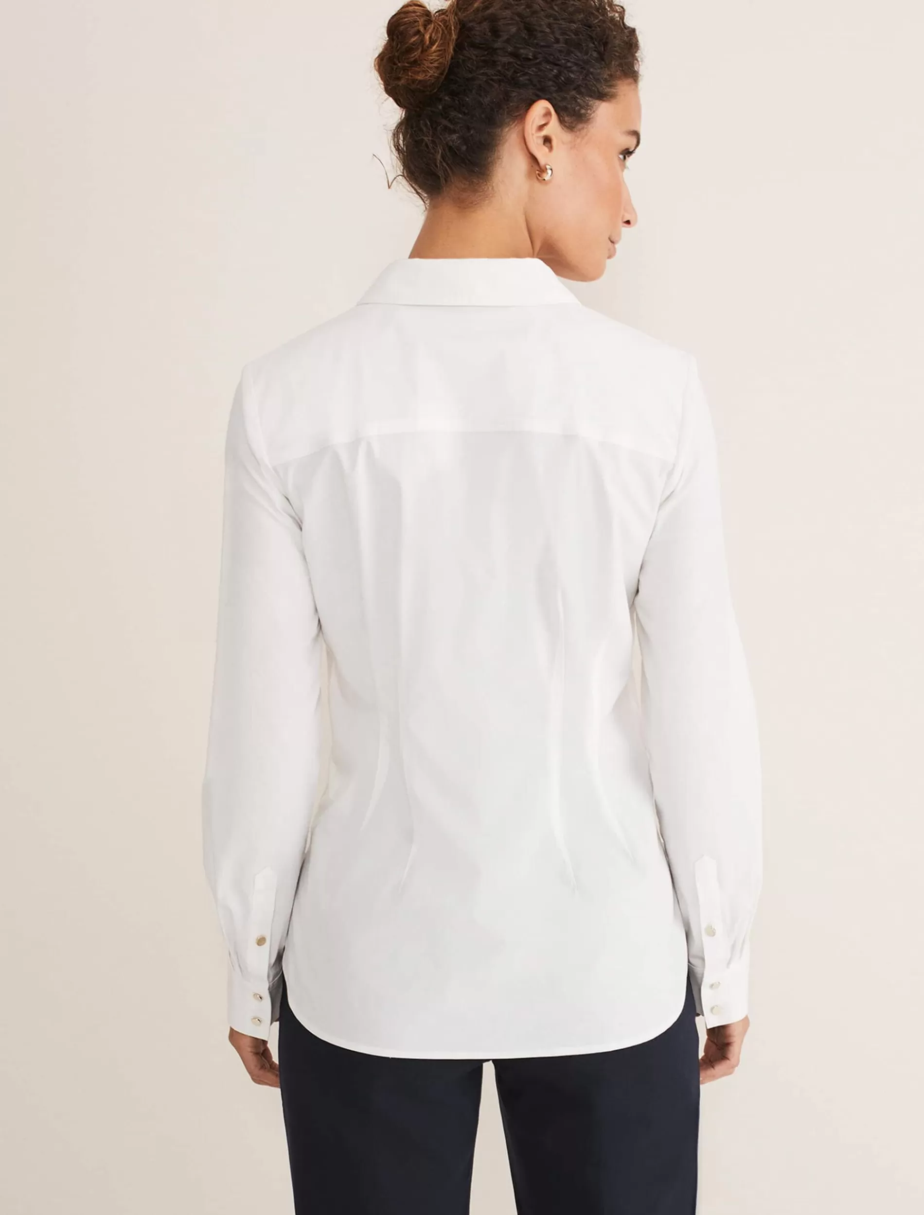 Phase Eight Kiyah Fitted Shirt White Outlet