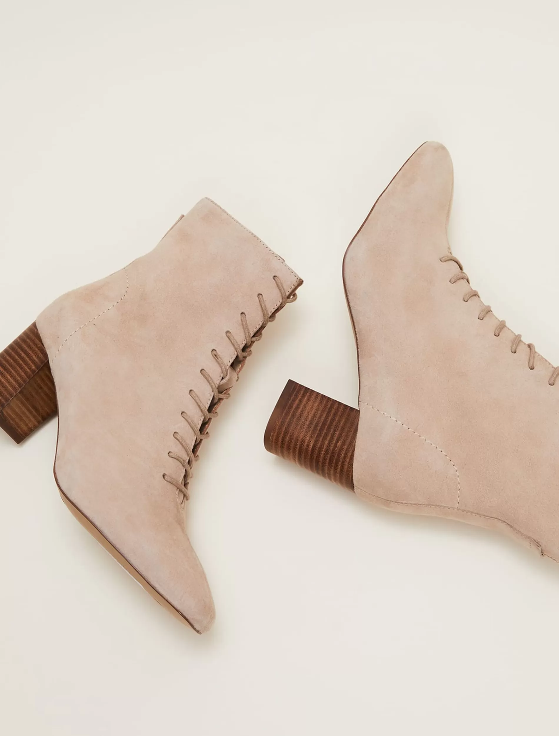 Phase Eight Lace Up Ankle Boot Winter White Store