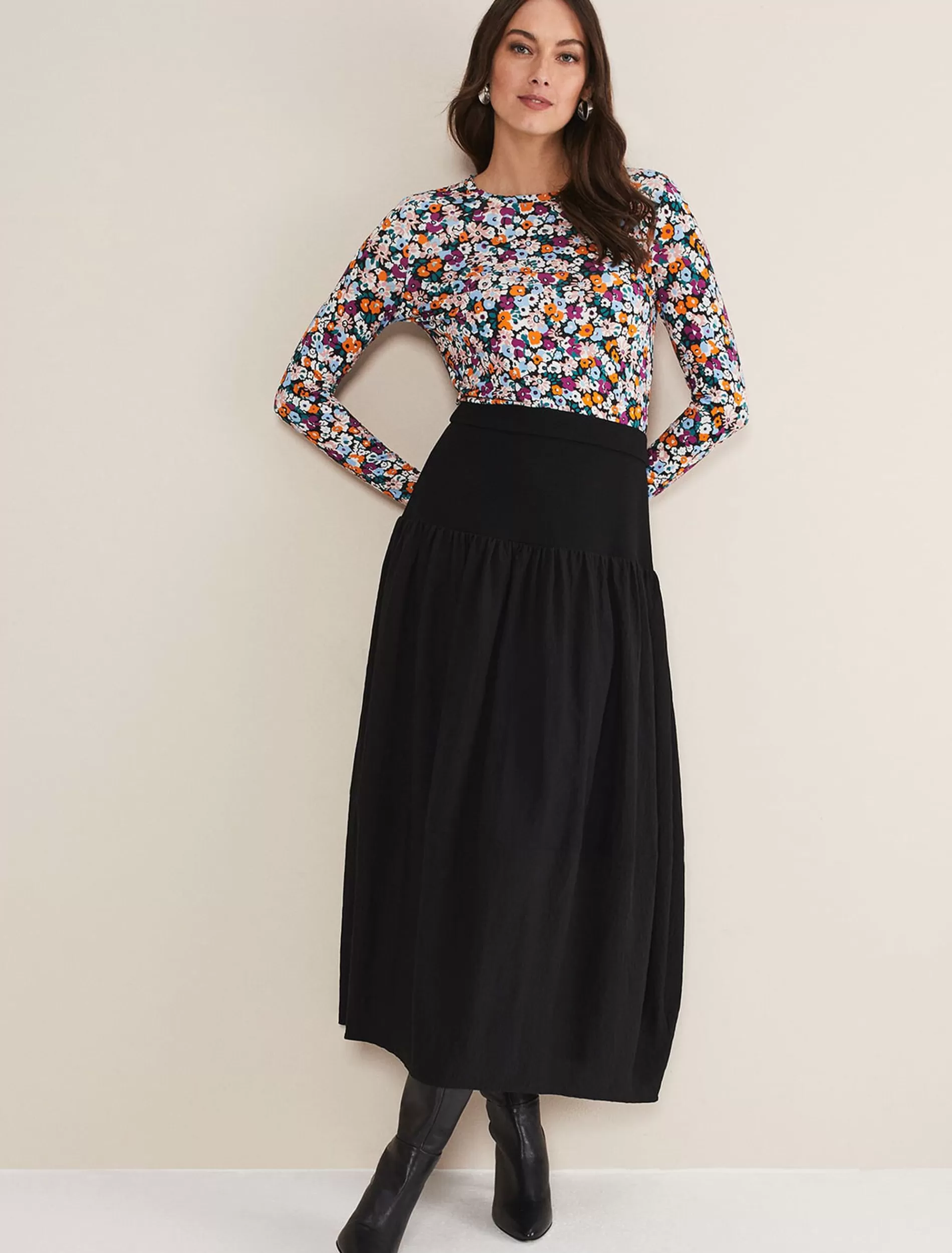 Phase Eight Laina Maxi Skirt Black Fashion