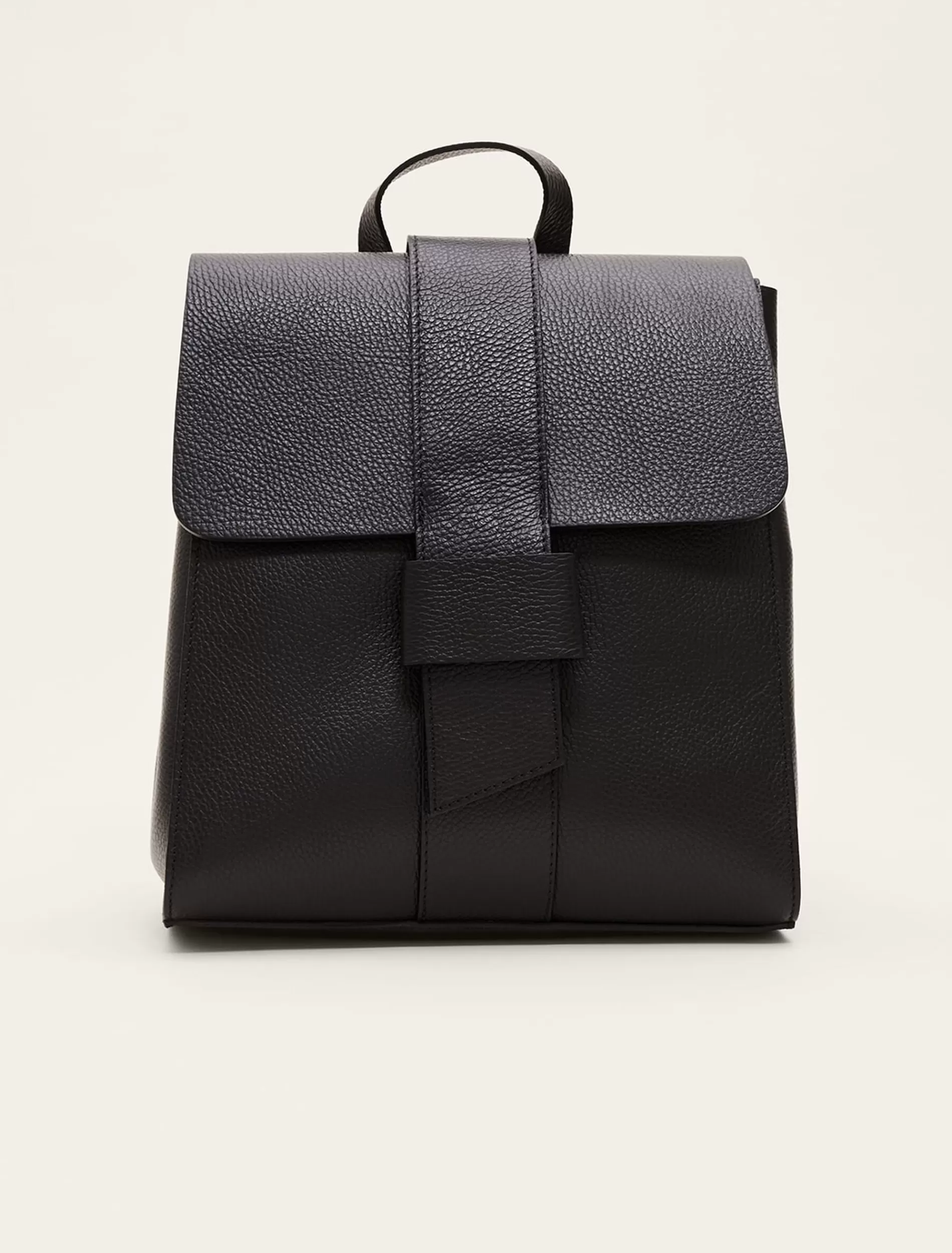 Phase Eight Leather Backpack Black Outlet