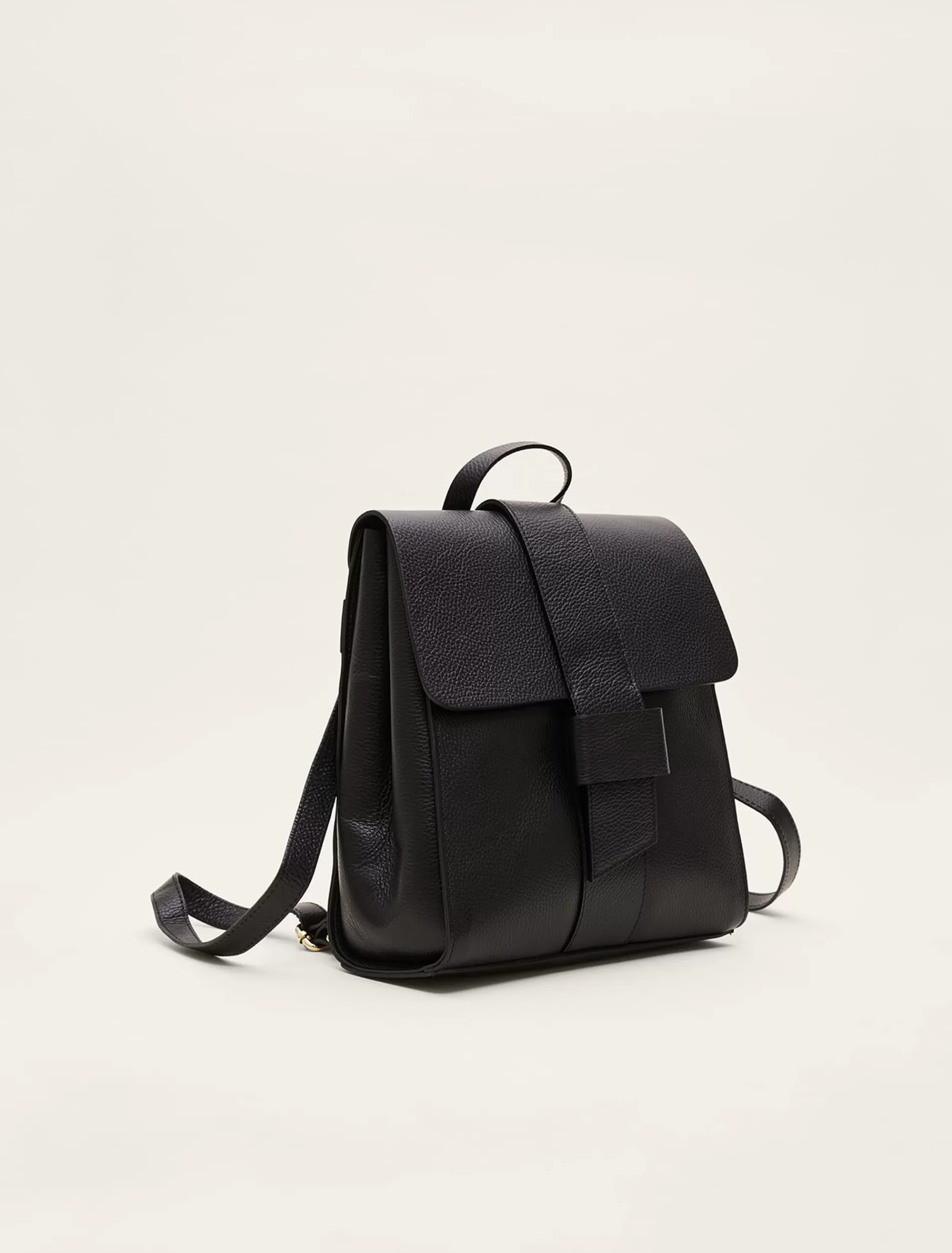 Phase Eight Leather Backpack Black Outlet
