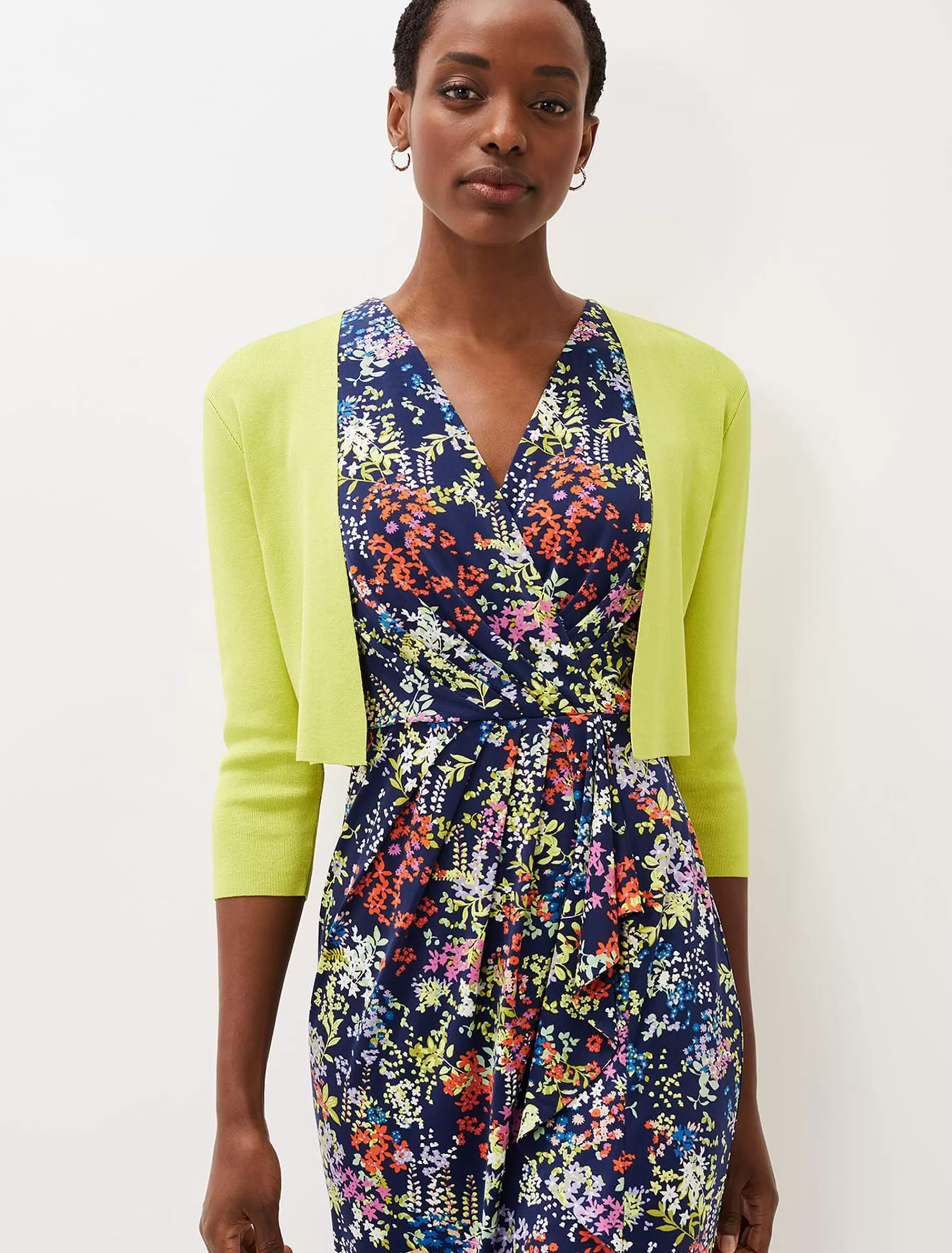 Phase Eight Lightweight Salma Knitted Jacket Lime Best Sale