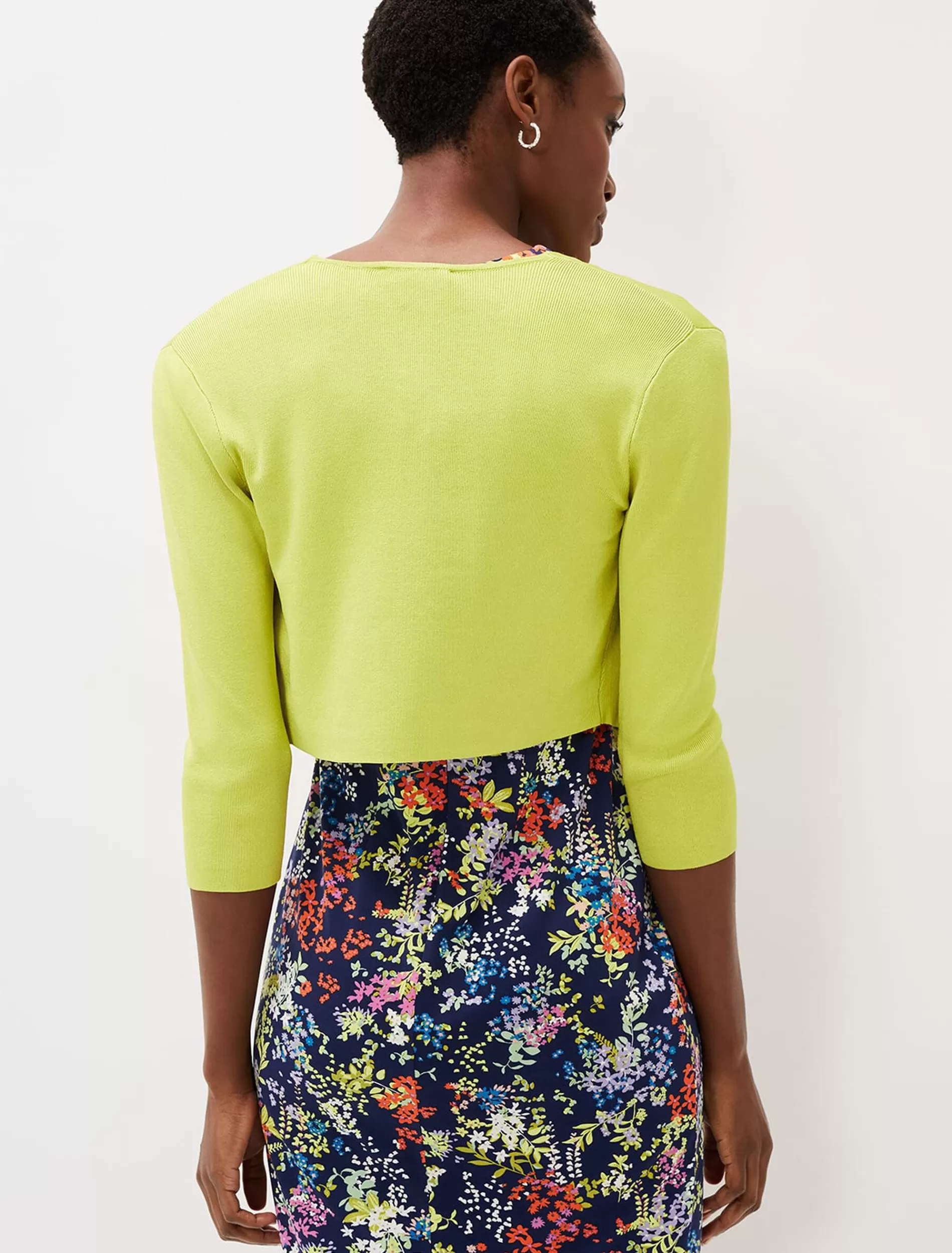 Phase Eight Lightweight Salma Knitted Jacket Lime Best Sale