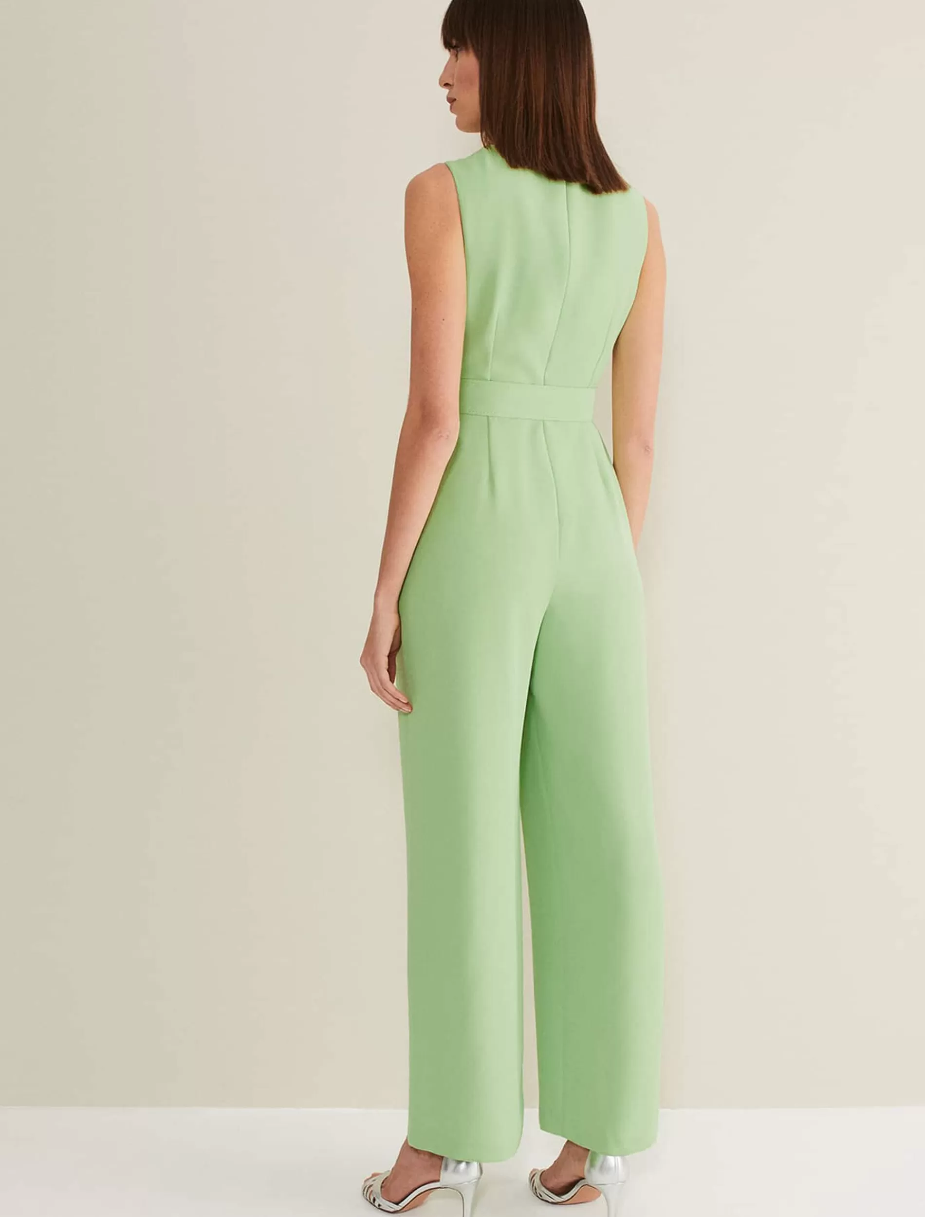 Phase Eight Lissia Jumpsuit Apple Green Hot