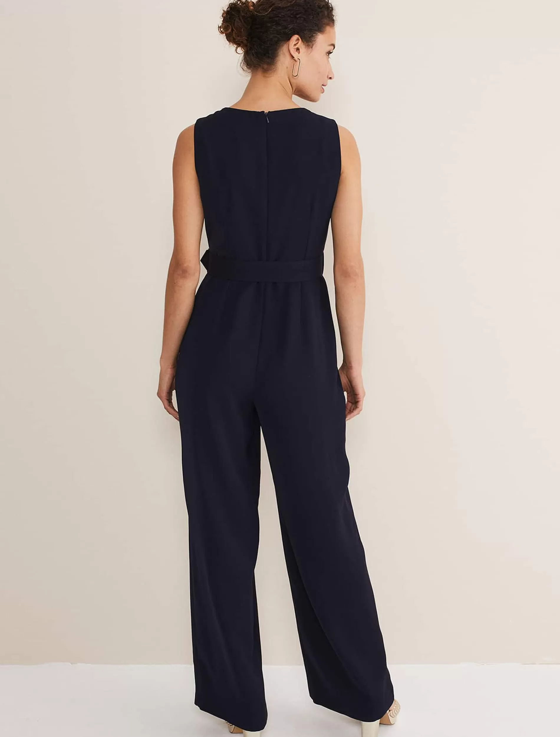 Phase Eight Lissia Jumpsuit Navy Hot