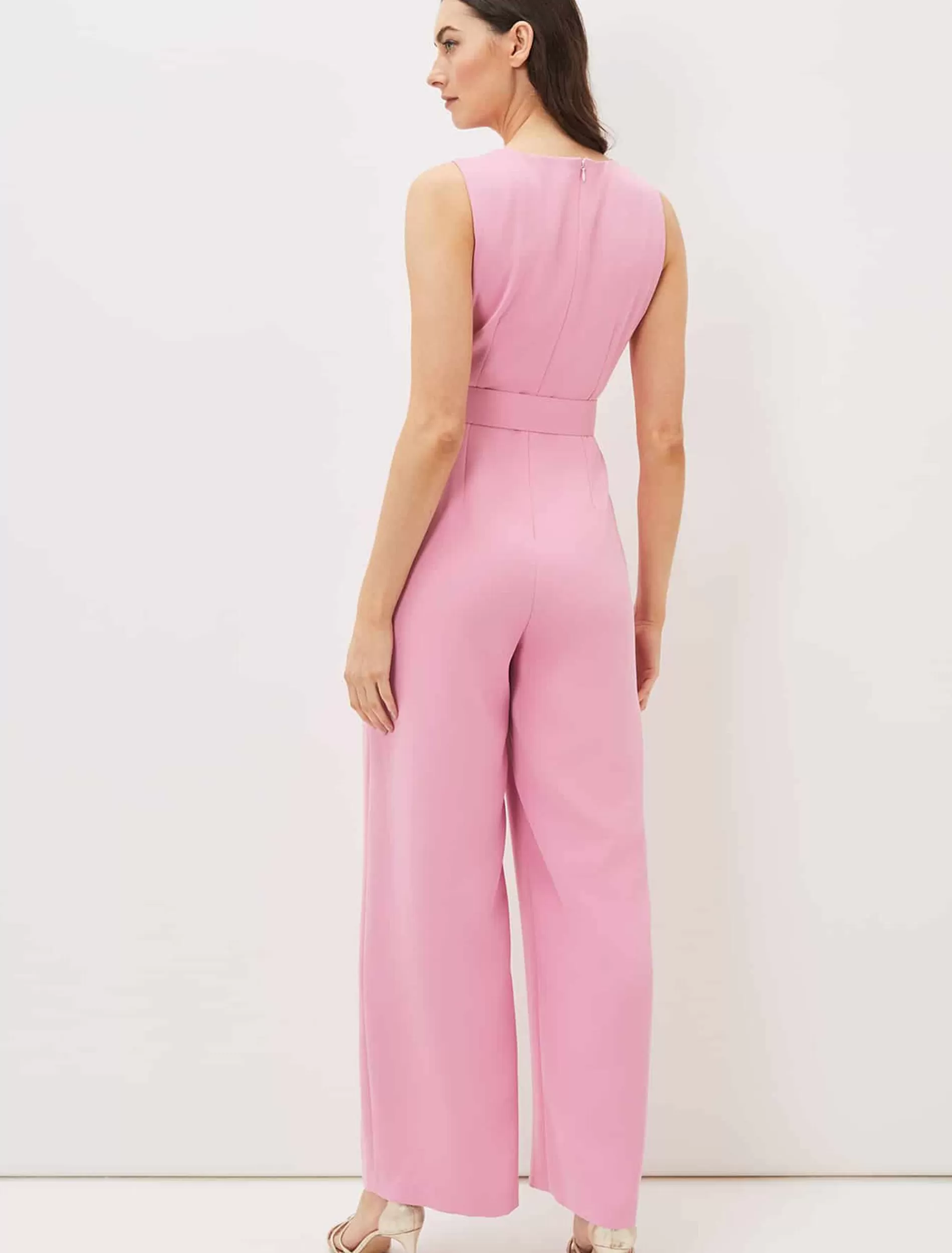 Phase Eight Lissia Jumpsuit Candy Pink Flash Sale