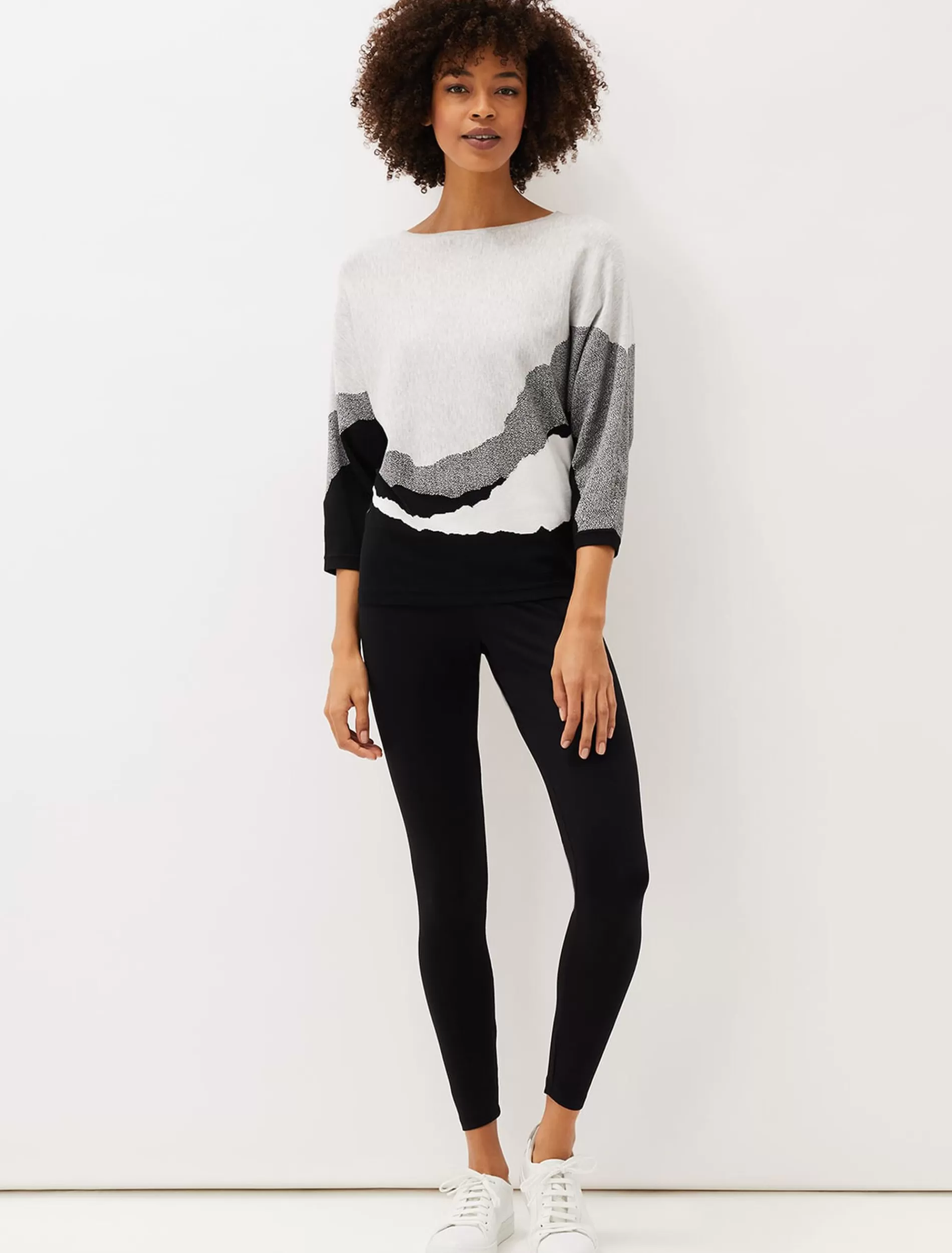 Phase Eight Lizzie Jersey Leggings Black Best