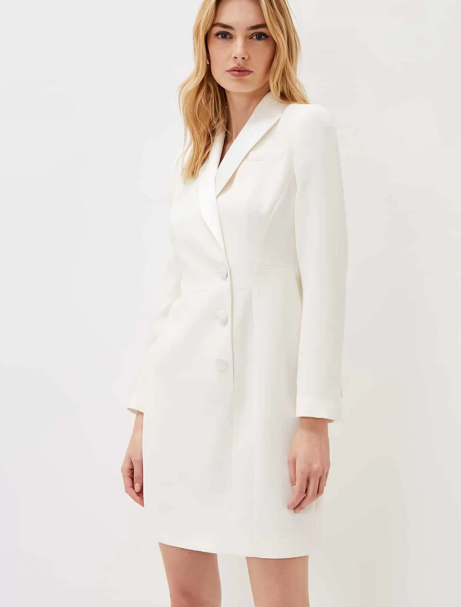 Phase Eight Lolicia Tux Dress Ivory Discount