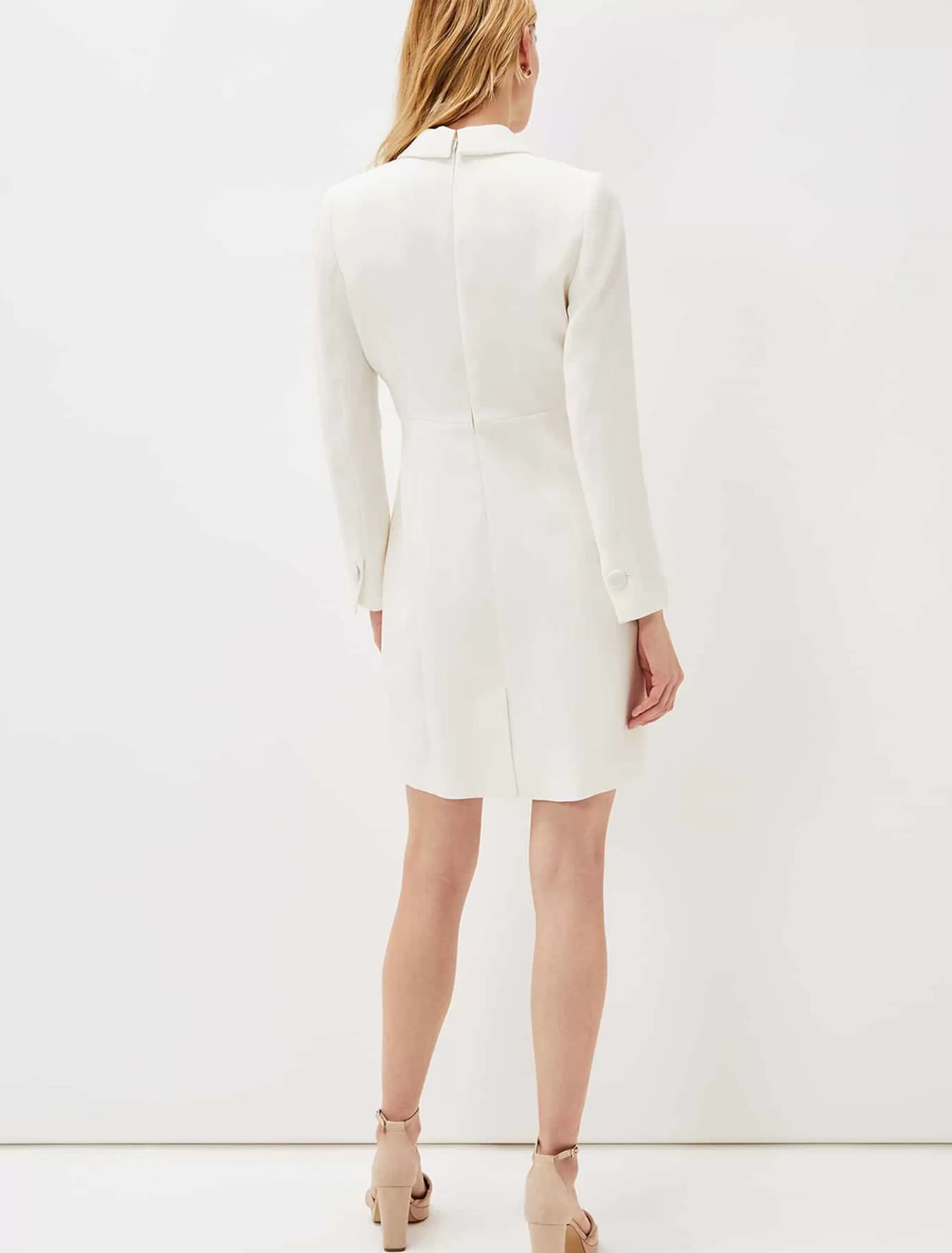 Phase Eight Lolicia Tux Dress Ivory Discount