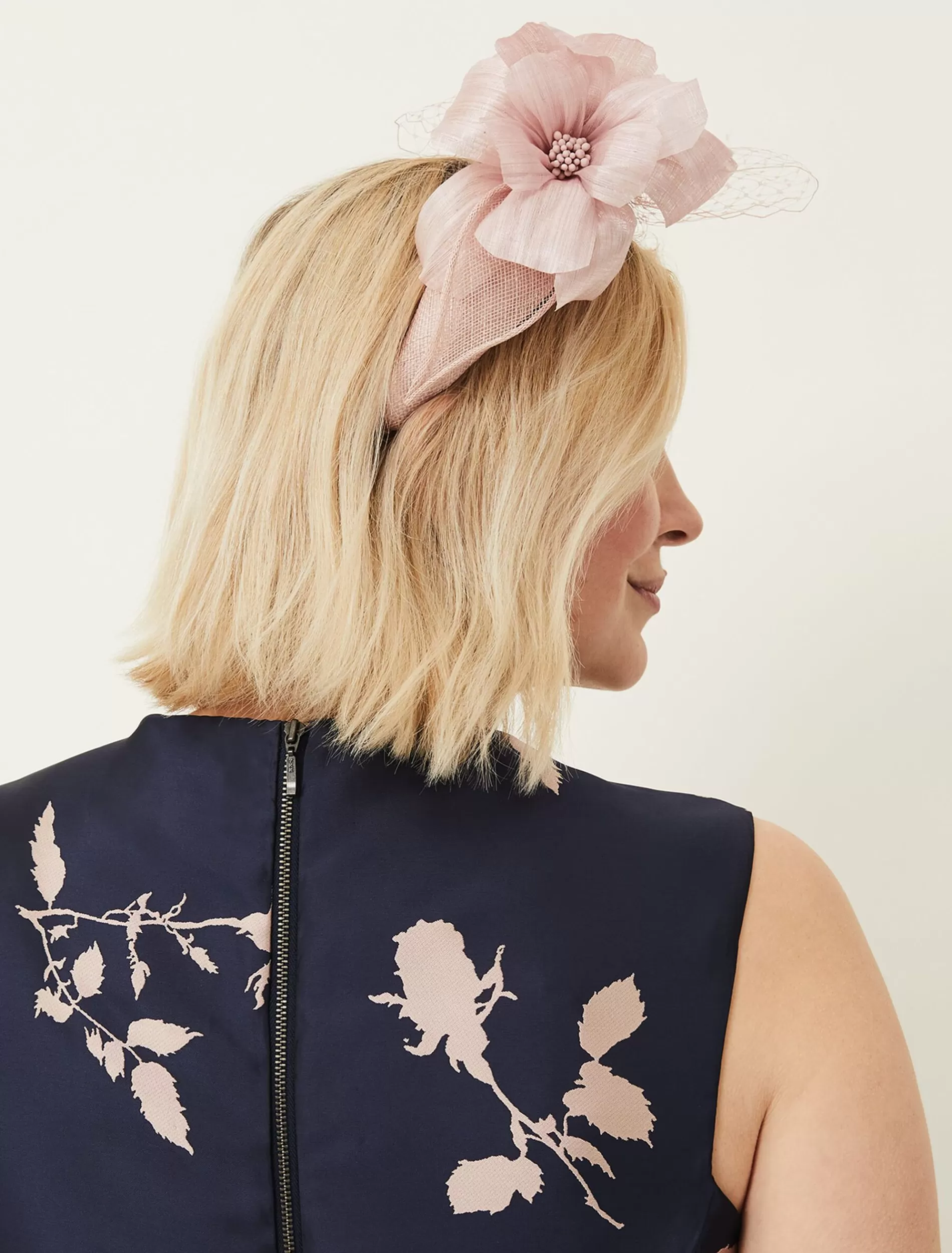 Phase Eight Lottie Flower Headband Antique Rose Best Sale