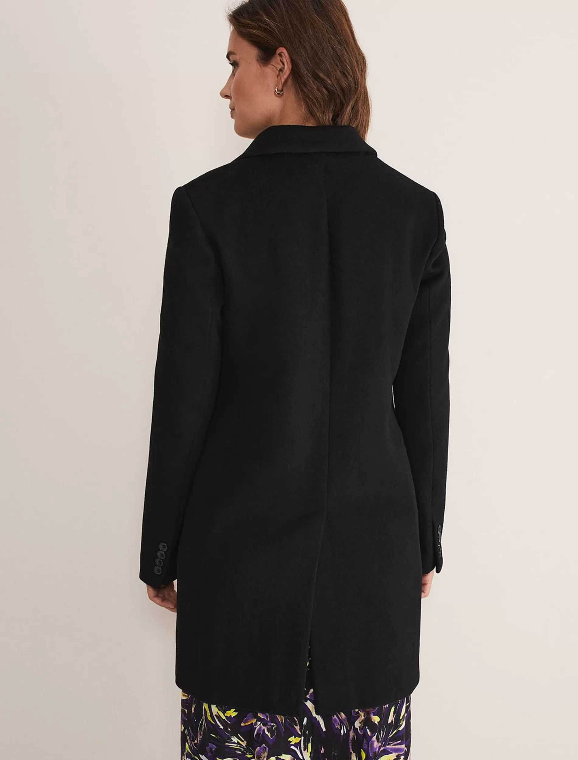 Phase Eight Lydia Wool Coat Black Best
