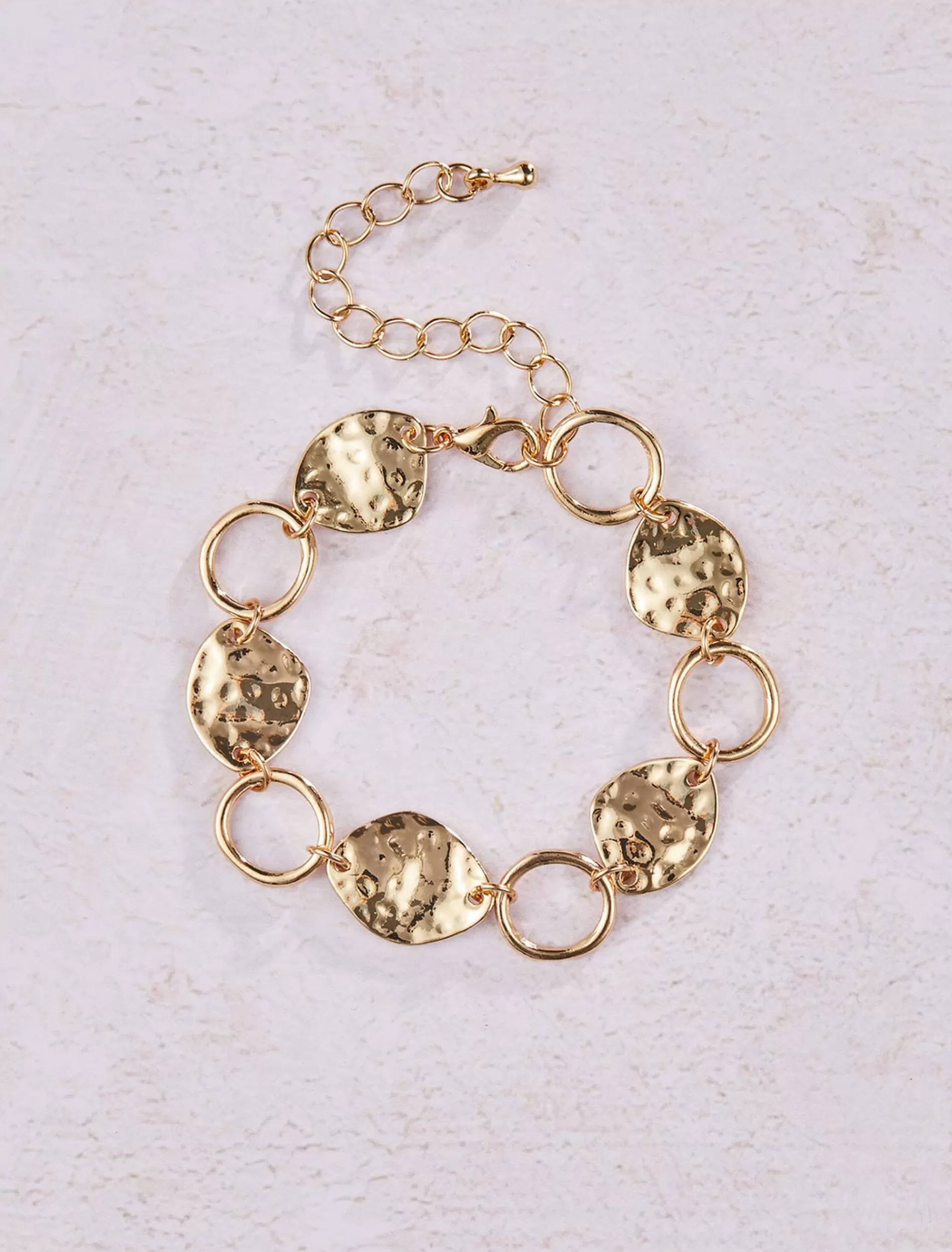 Phase Eight Mae Plated Disc Bracelet Gold Flash Sale