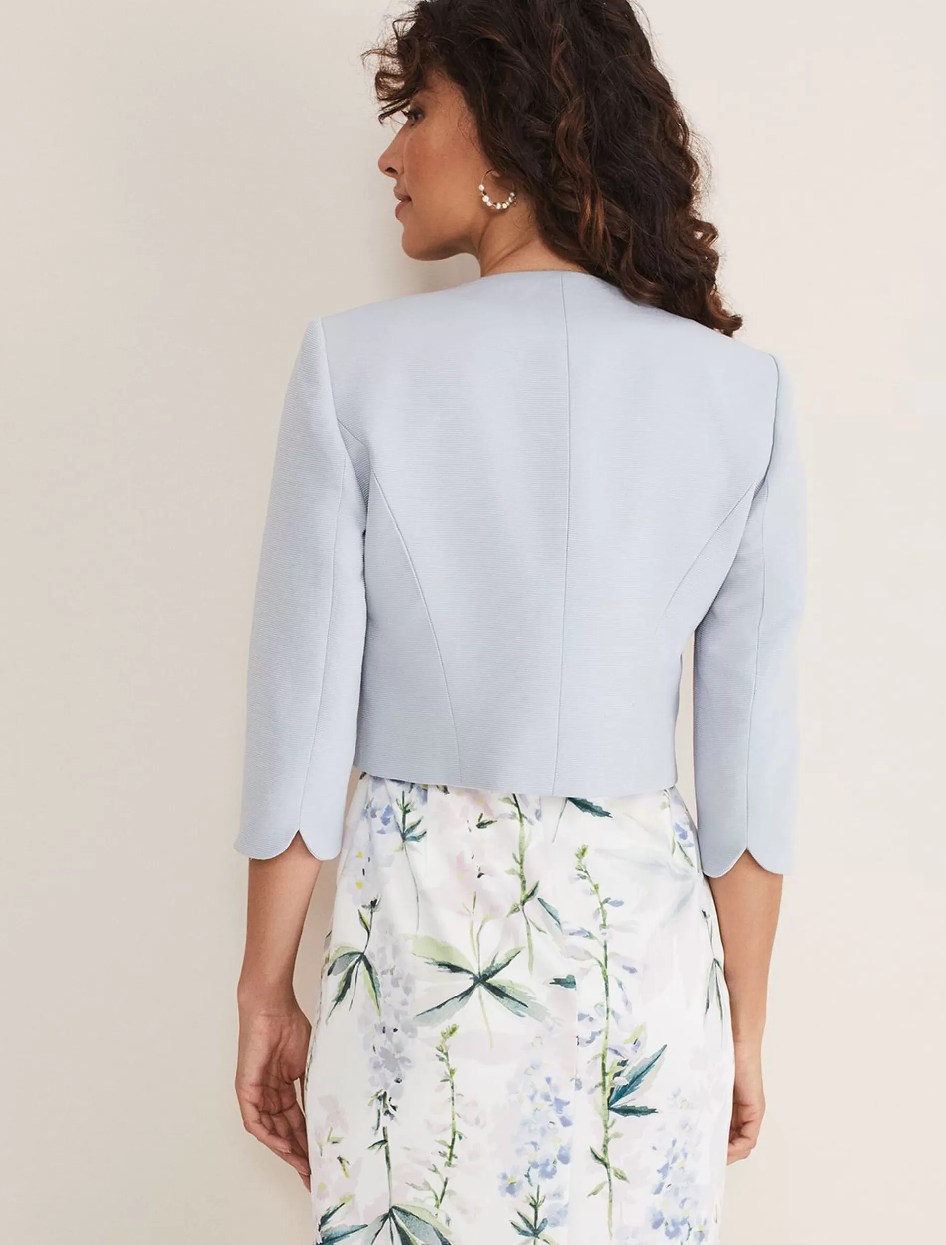 Phase Eight Maria Textured Jacklet Mineral Online