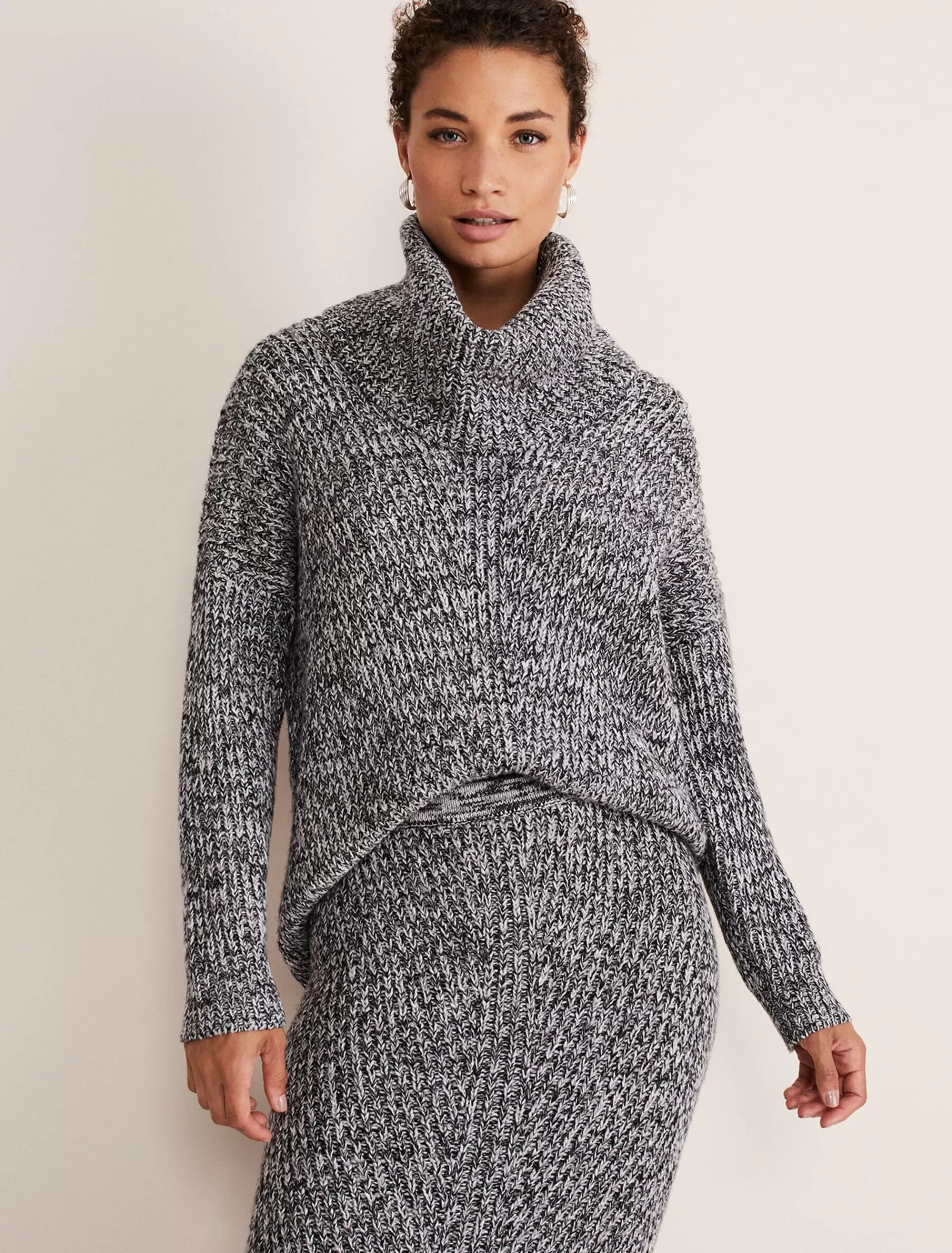 Phase Eight Marina Flecked Chunky Coord Knit Multi-Coloured Shop