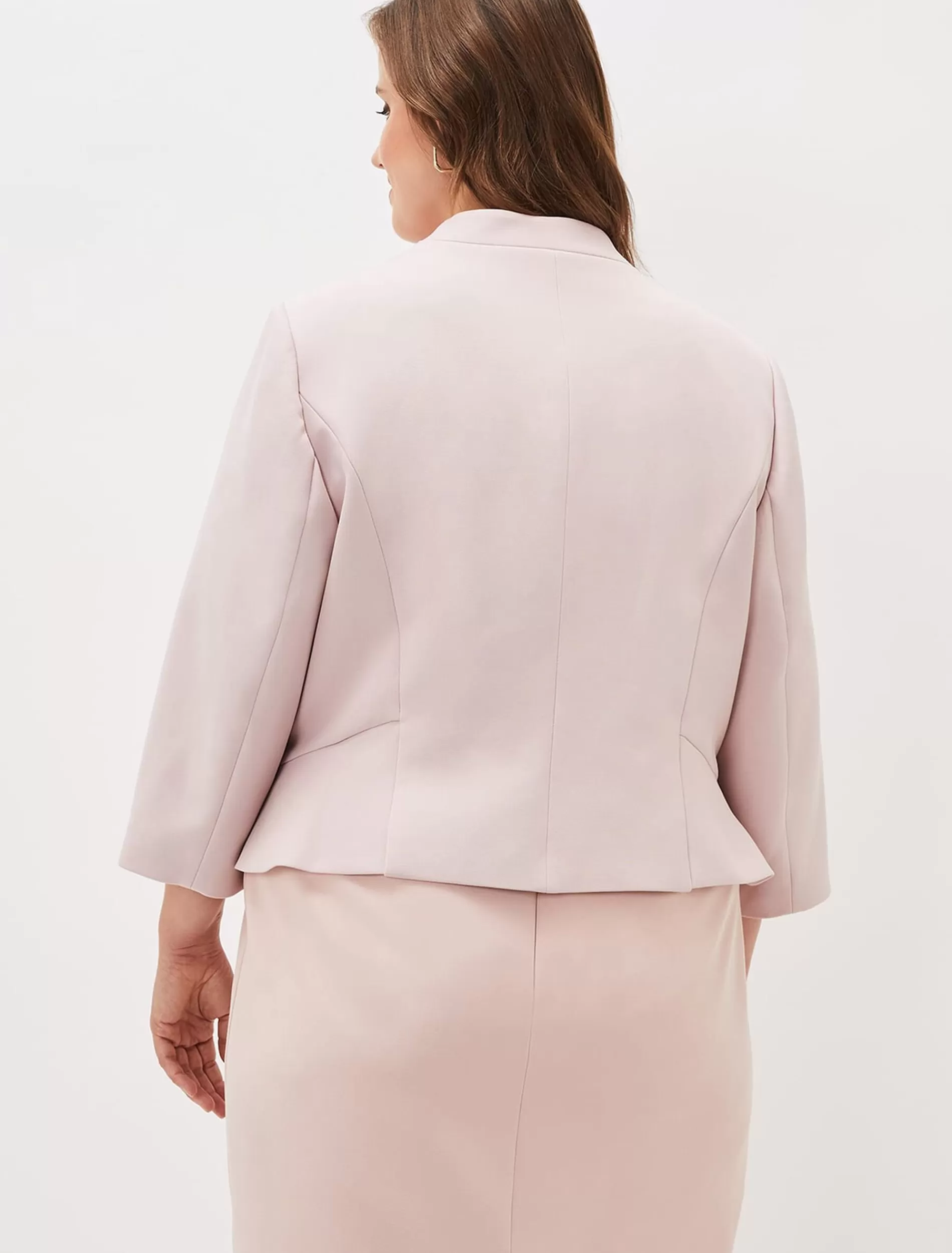 Phase Eight Mariposa Peplum Jacket Antique Rose Discount
