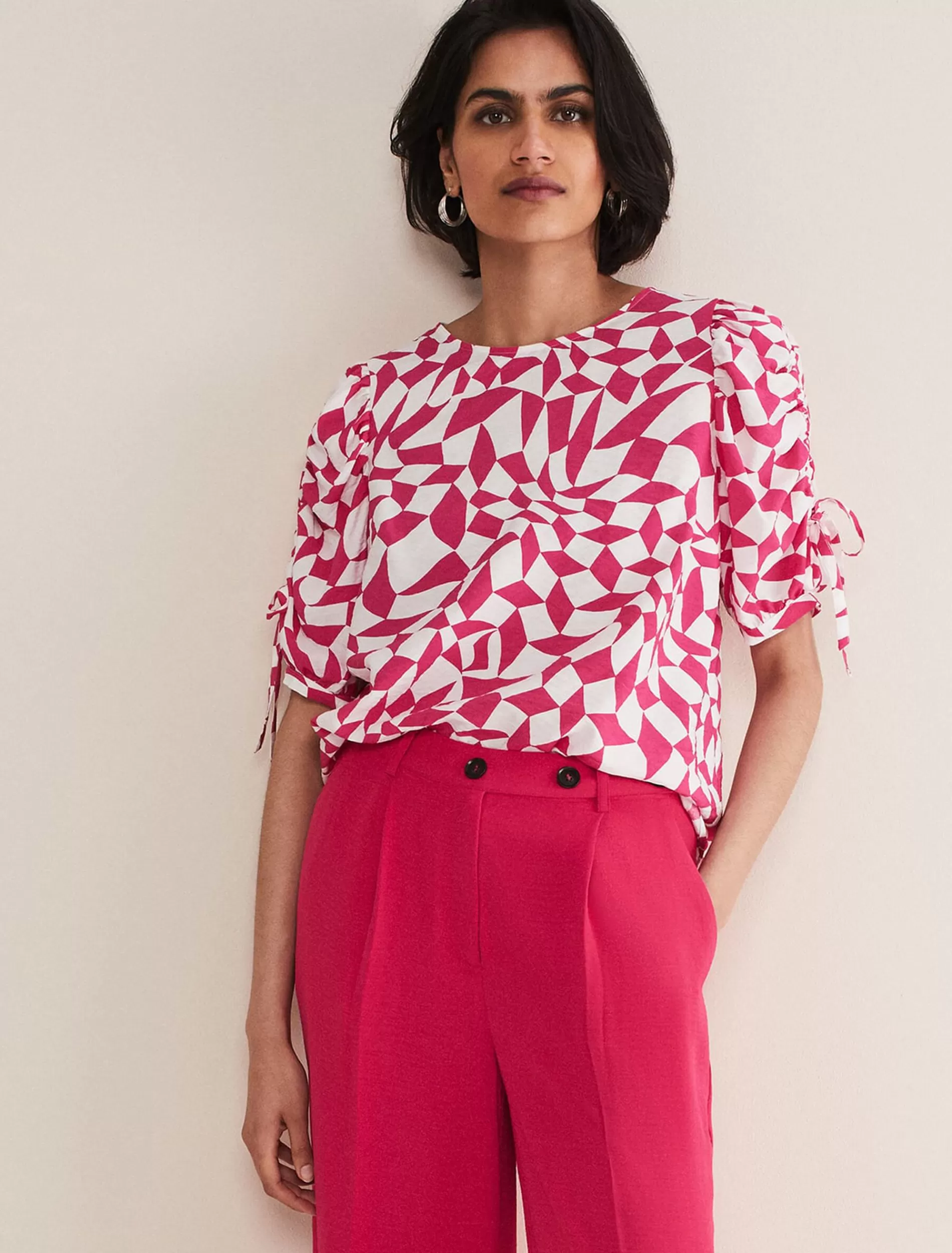 Phase Eight Marnie Geo Top Multi-Coloured Sale