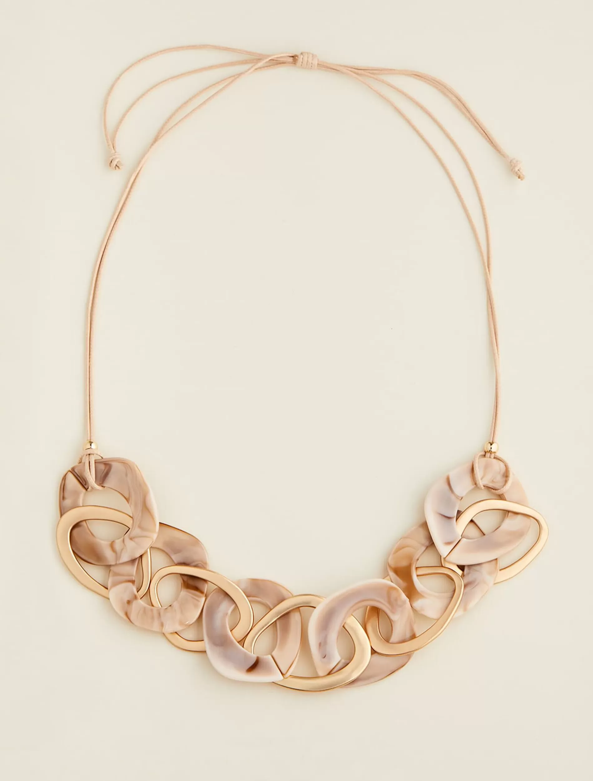 Phase Eight Maxi Resin Necklace Neutral Shop