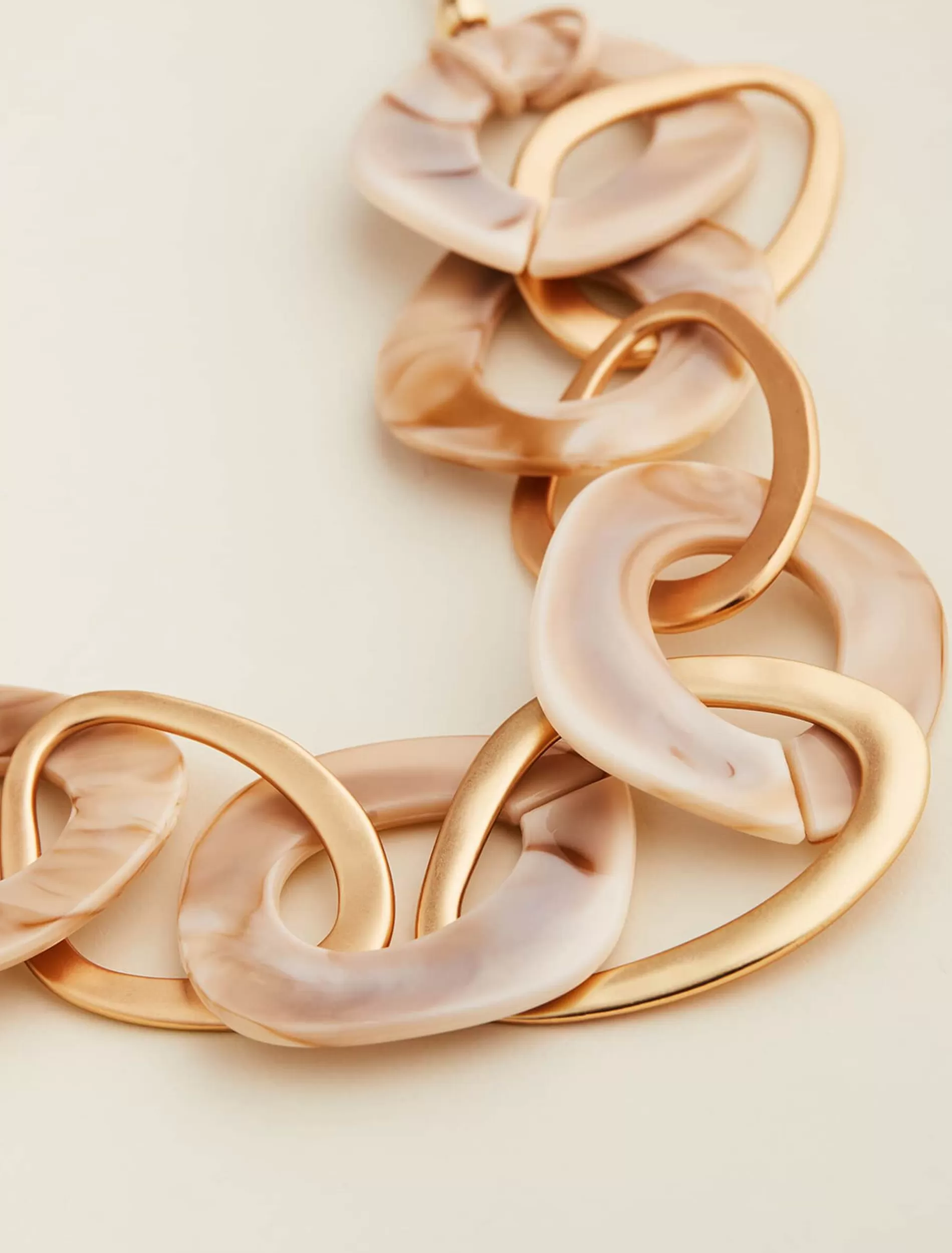 Phase Eight Maxi Resin Necklace Neutral Shop