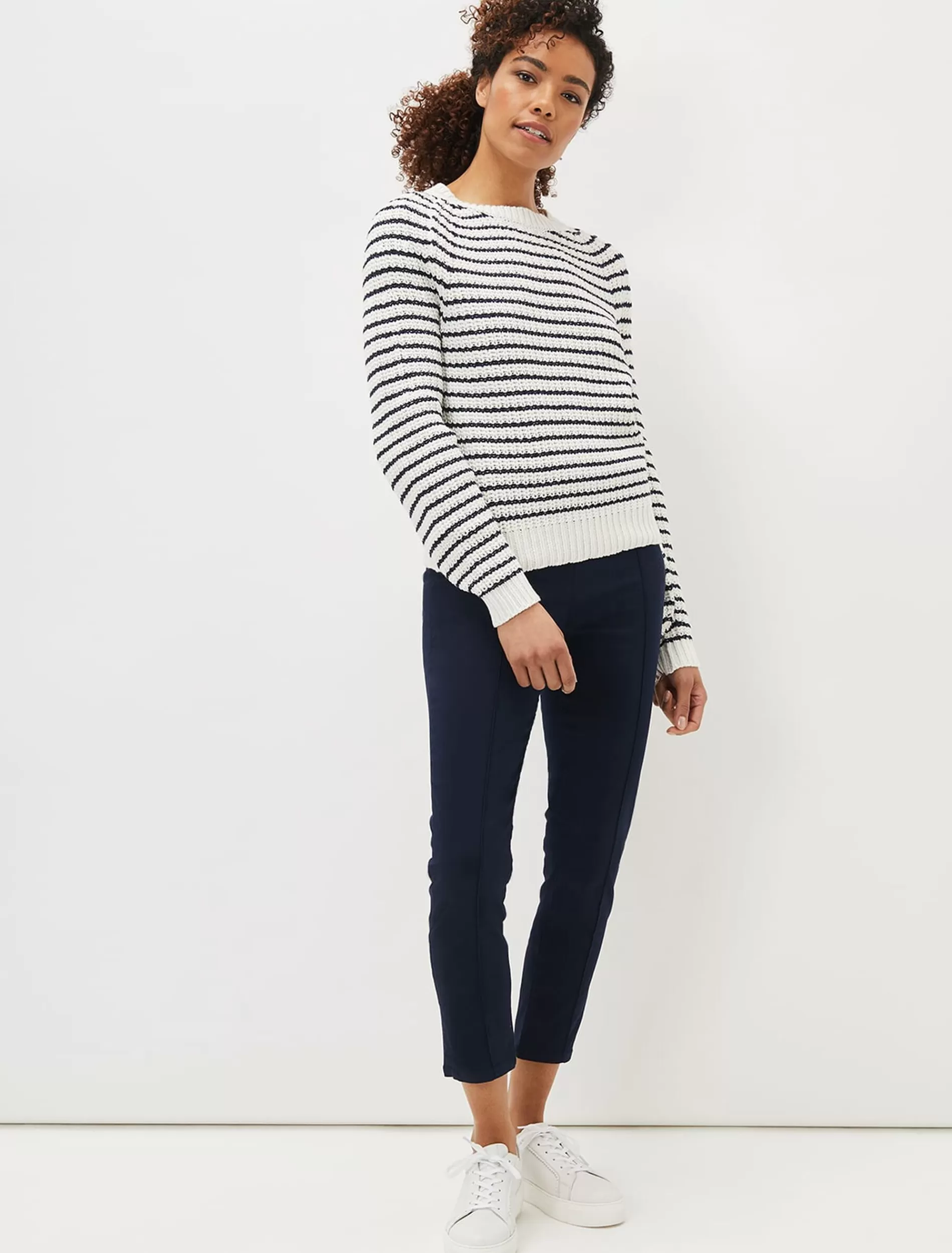 Phase Eight Miah Cropped Jegging Navy Discount