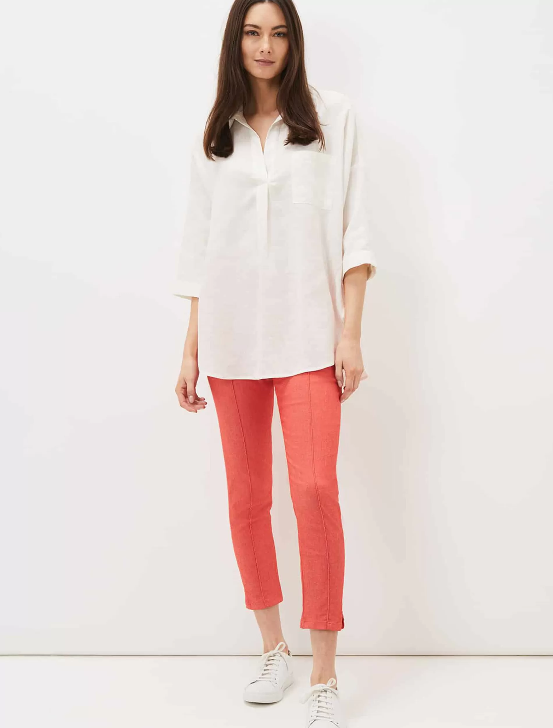 Phase Eight Miah Cropped Jegging Coral Online